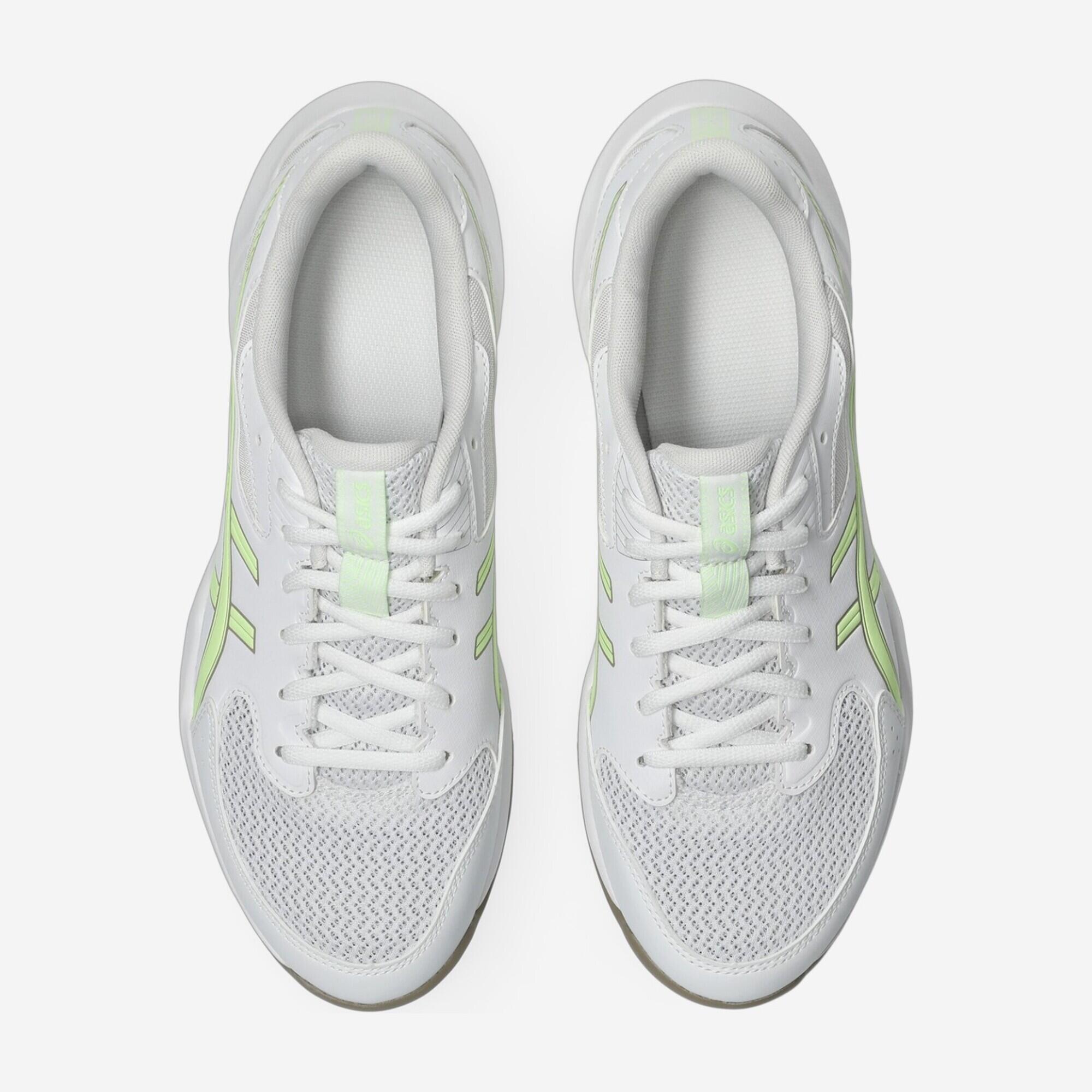 Chaussures de volleyball Adulte - Gel Spike blanc et jaune 4/8