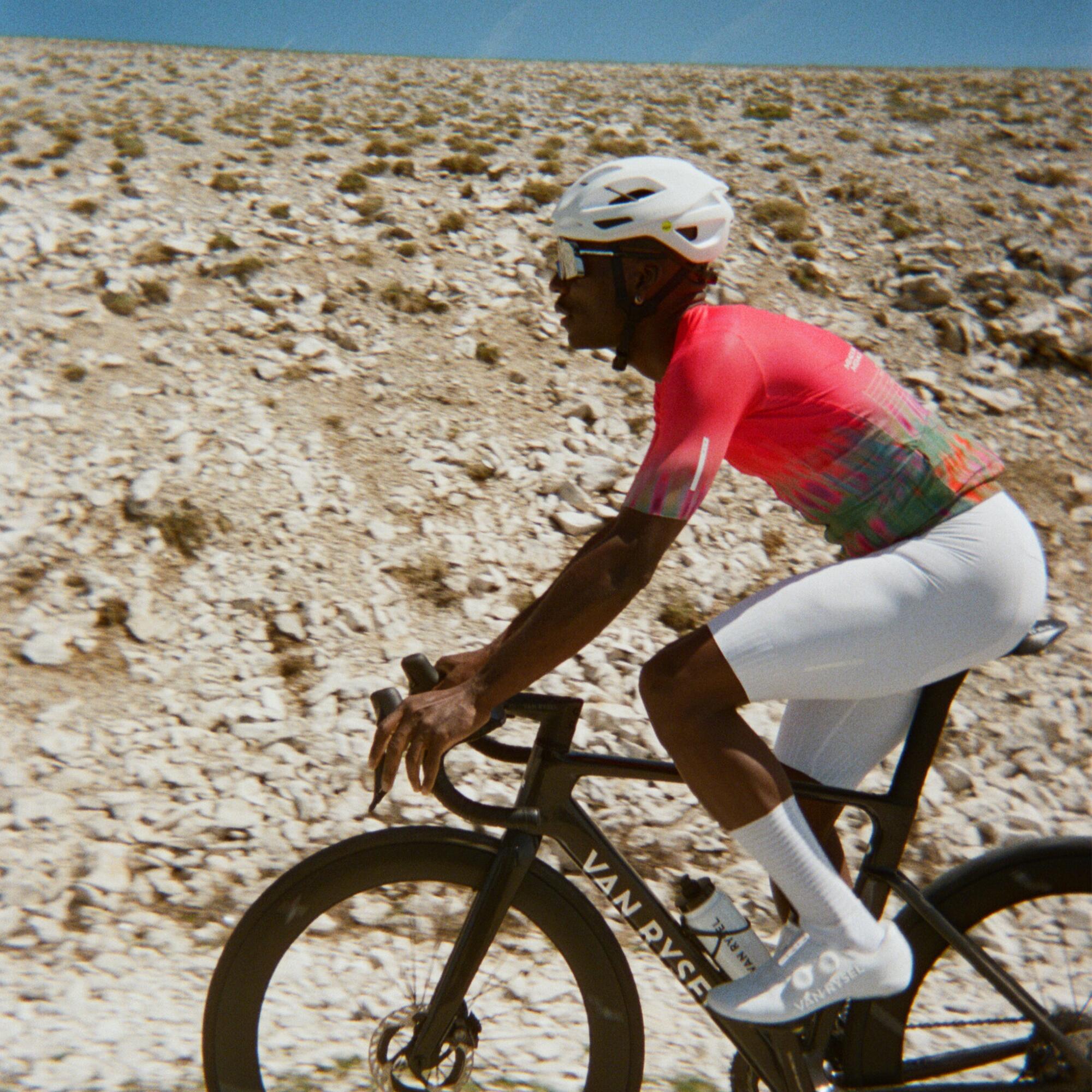 Maglia ciclismo Van Rysel unisex RACER 2 rosa 12/15