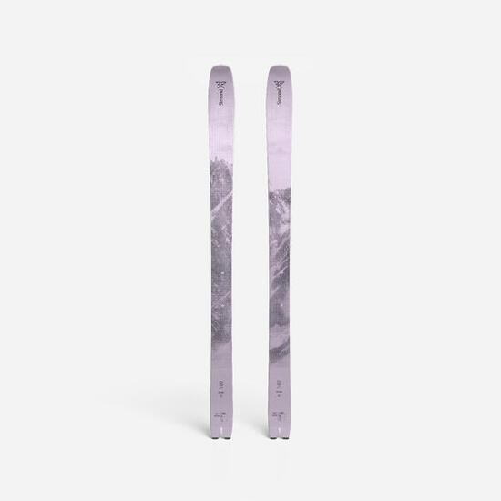 Skis de randonnée carbone (sans peau et sans fixation), WILDER 102