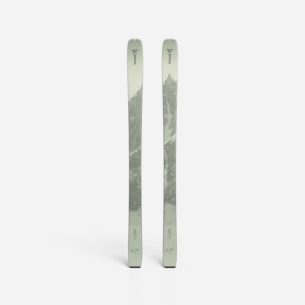 Carbon ski touring skis (without skins or bindings), WILDER 95