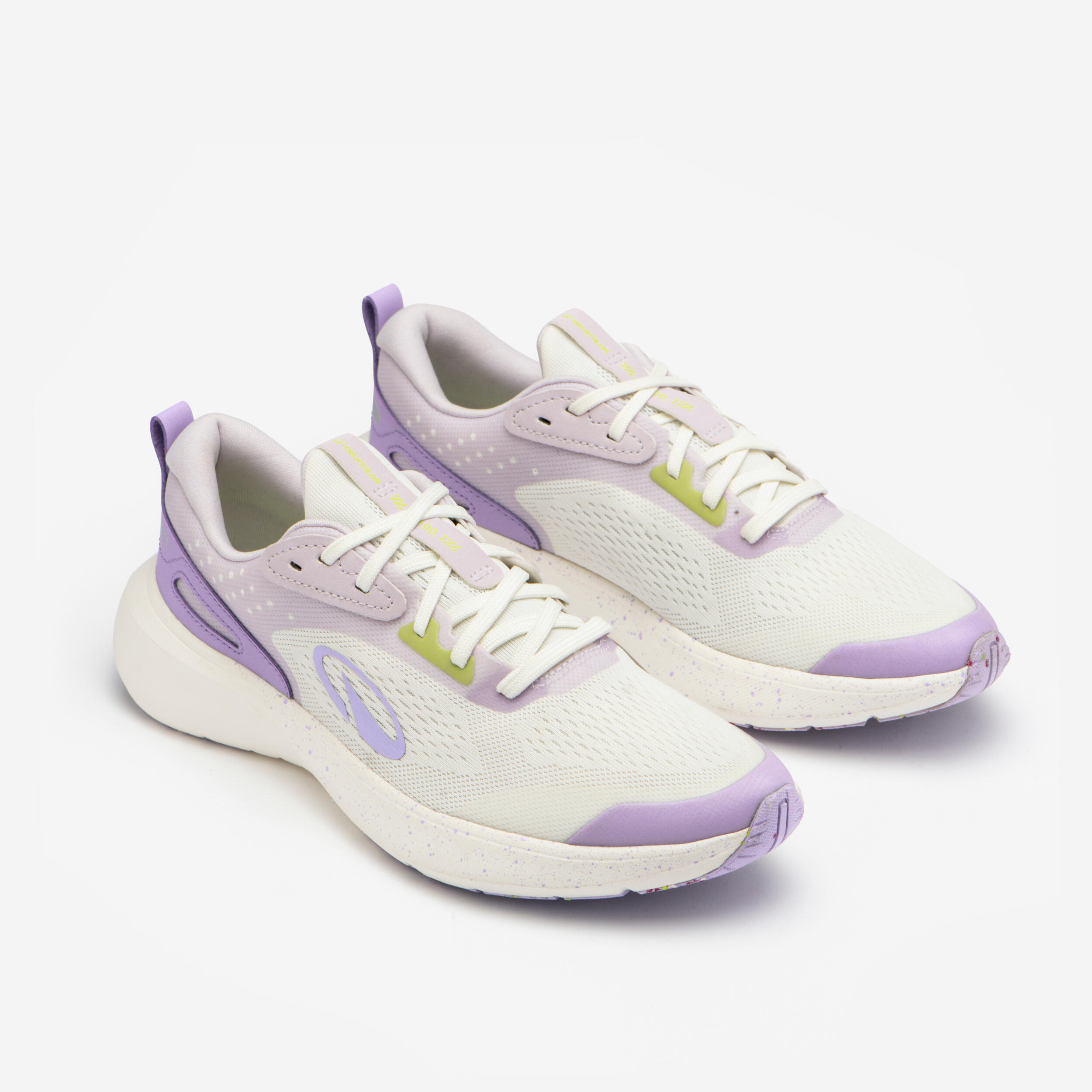 Zapatillas Running Kiprun Jogflow 190.1 Mujer - Blanco y Violeta 3/9