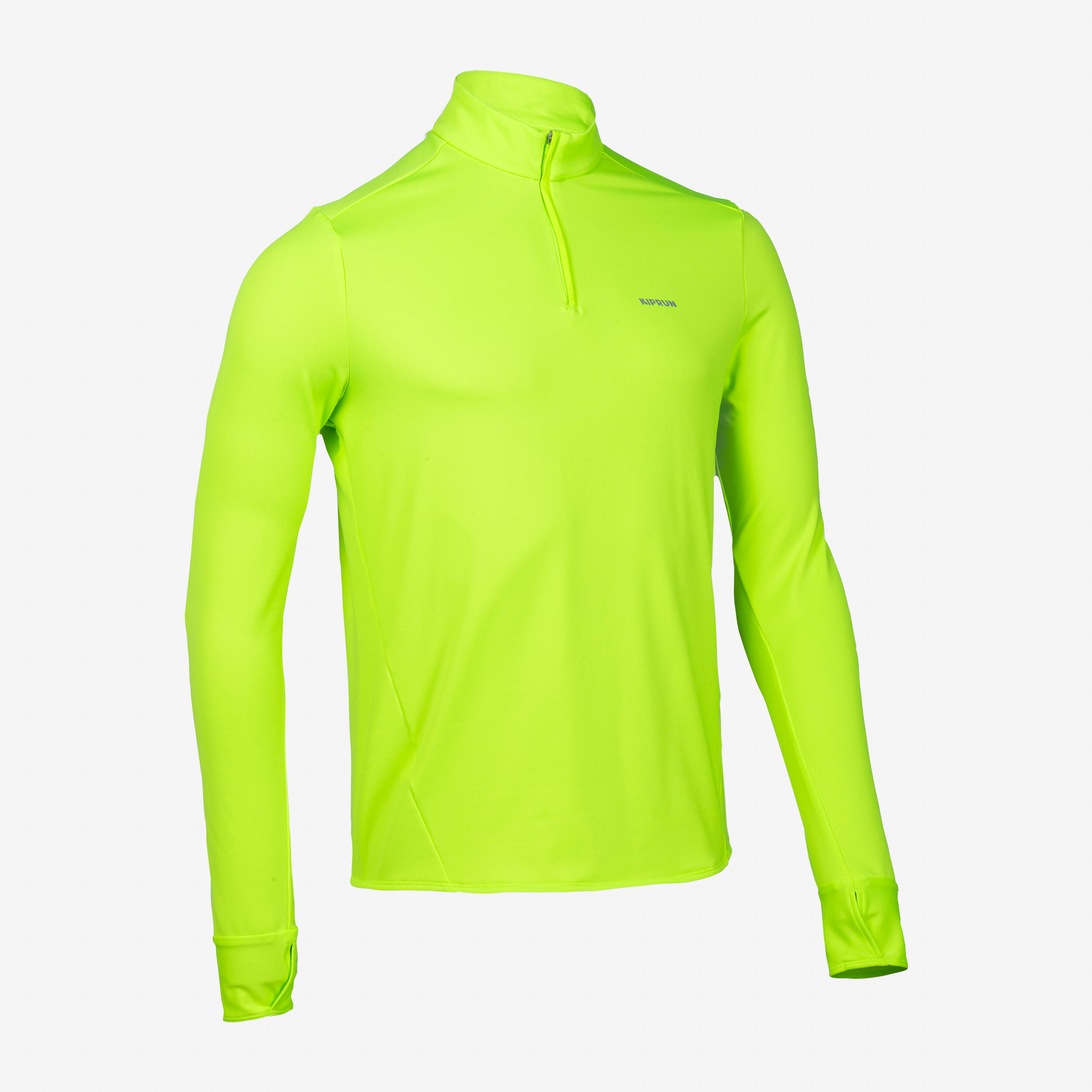 Bluza do biegania męska Kalenji Run 100 Warm Visibilite 5/14