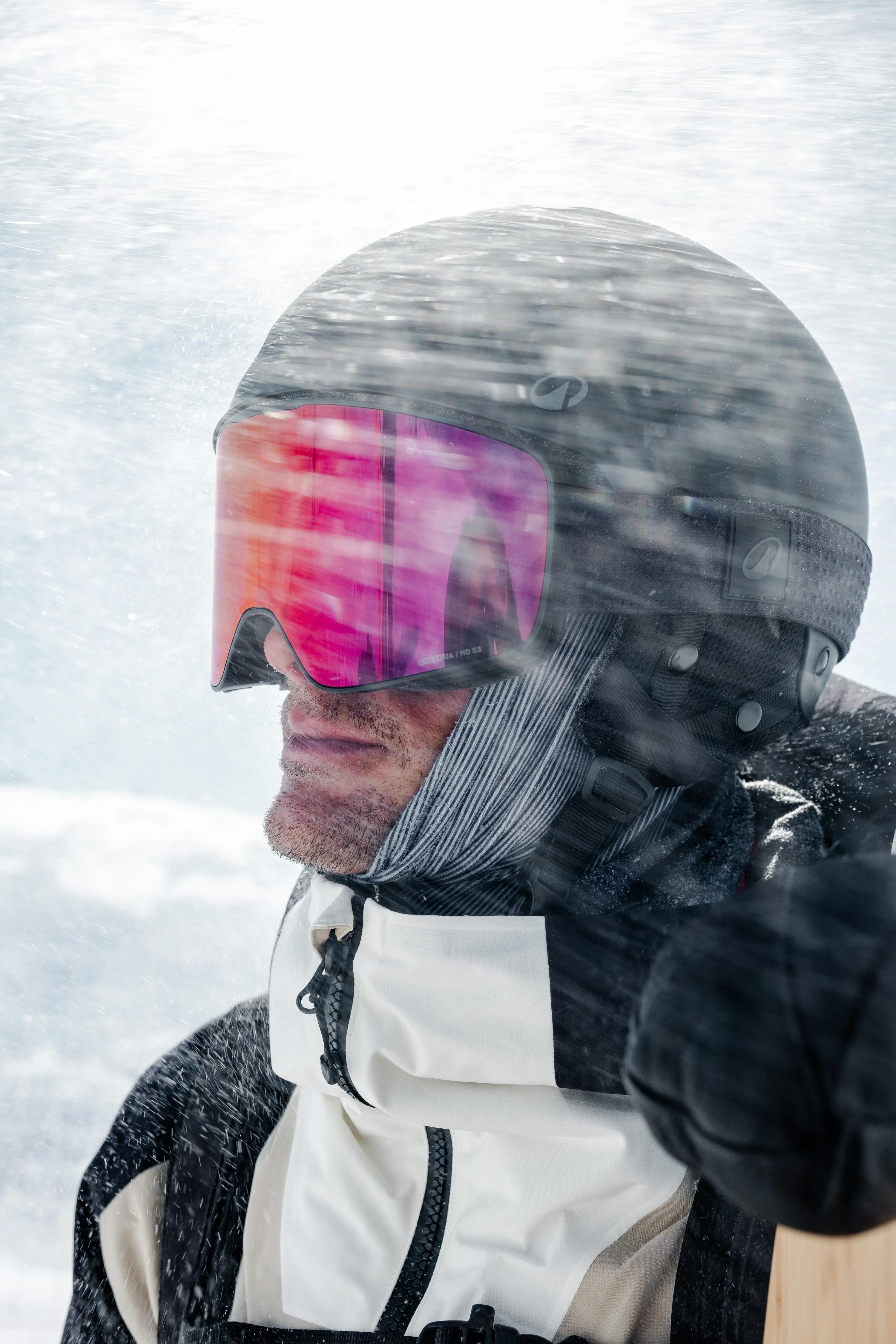 Casaco de Ski e Snowboard Quente e Respirável All Mountain Homem AM 500 Bege 18/27