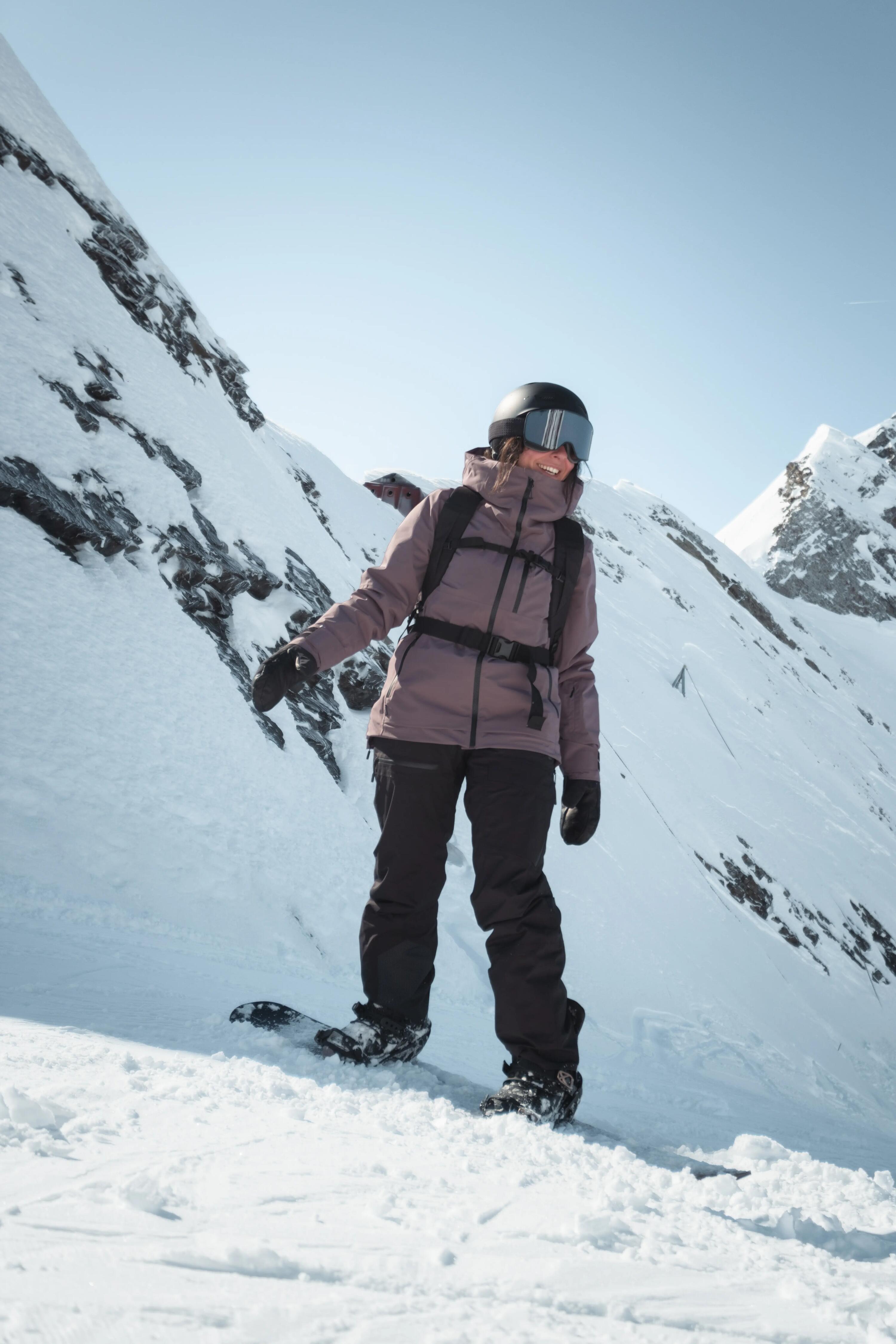 Dámská nepromokavá lyžařská bunda 500 All Mountain 26/28