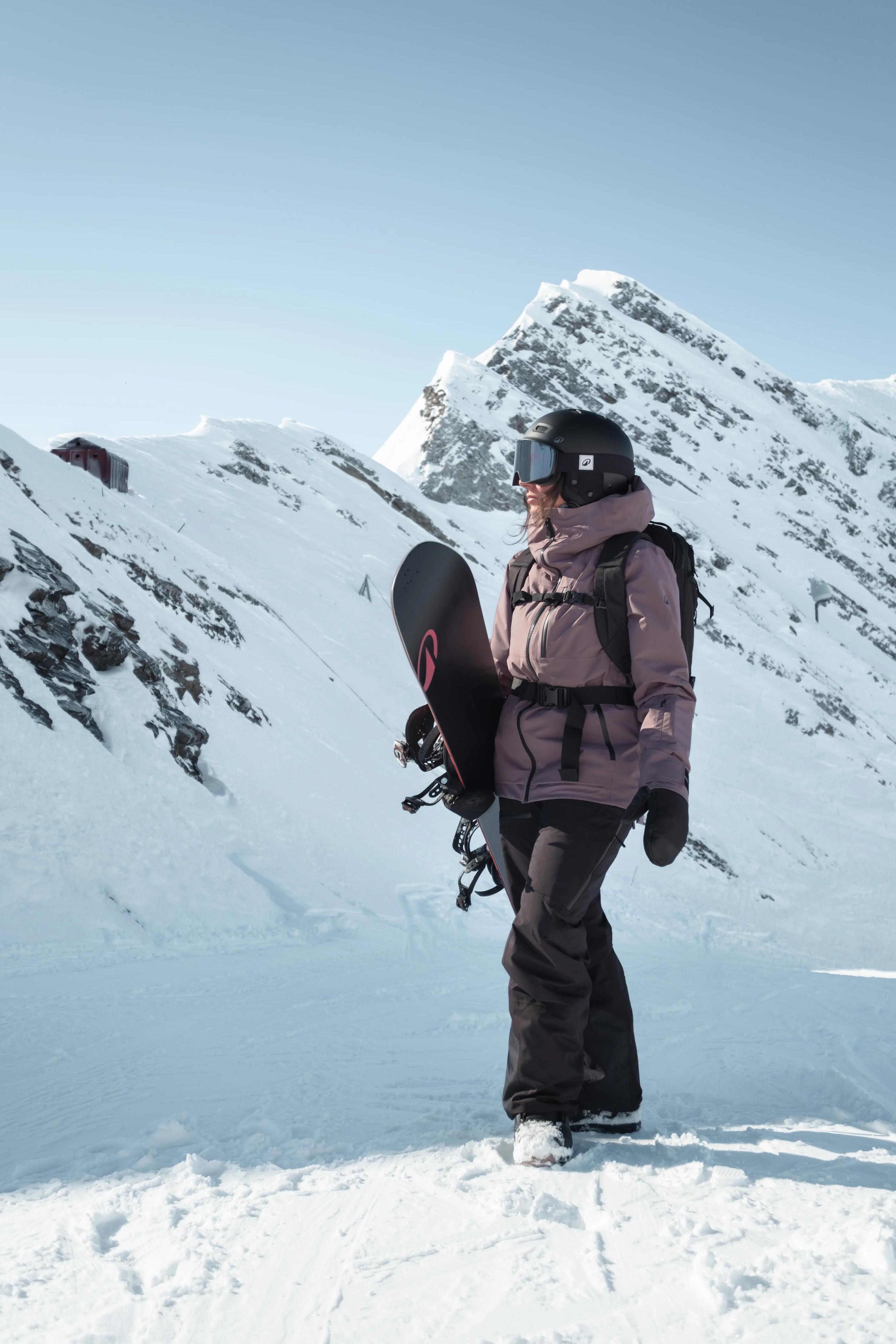 Dámská nepromokavá lyžařská bunda 500 All Mountain 25/28