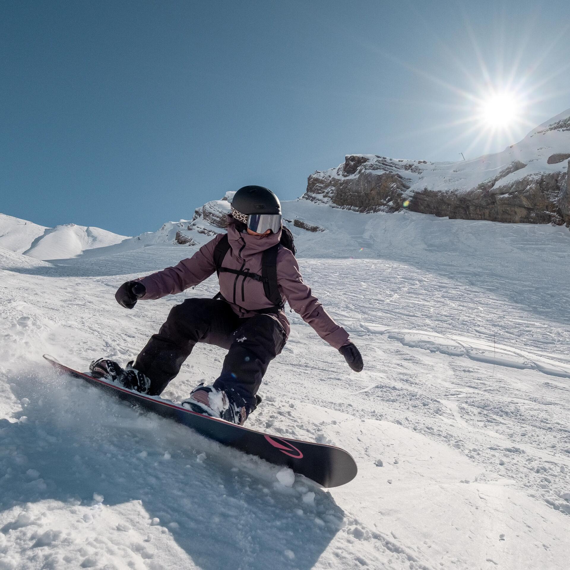 piste snowboard