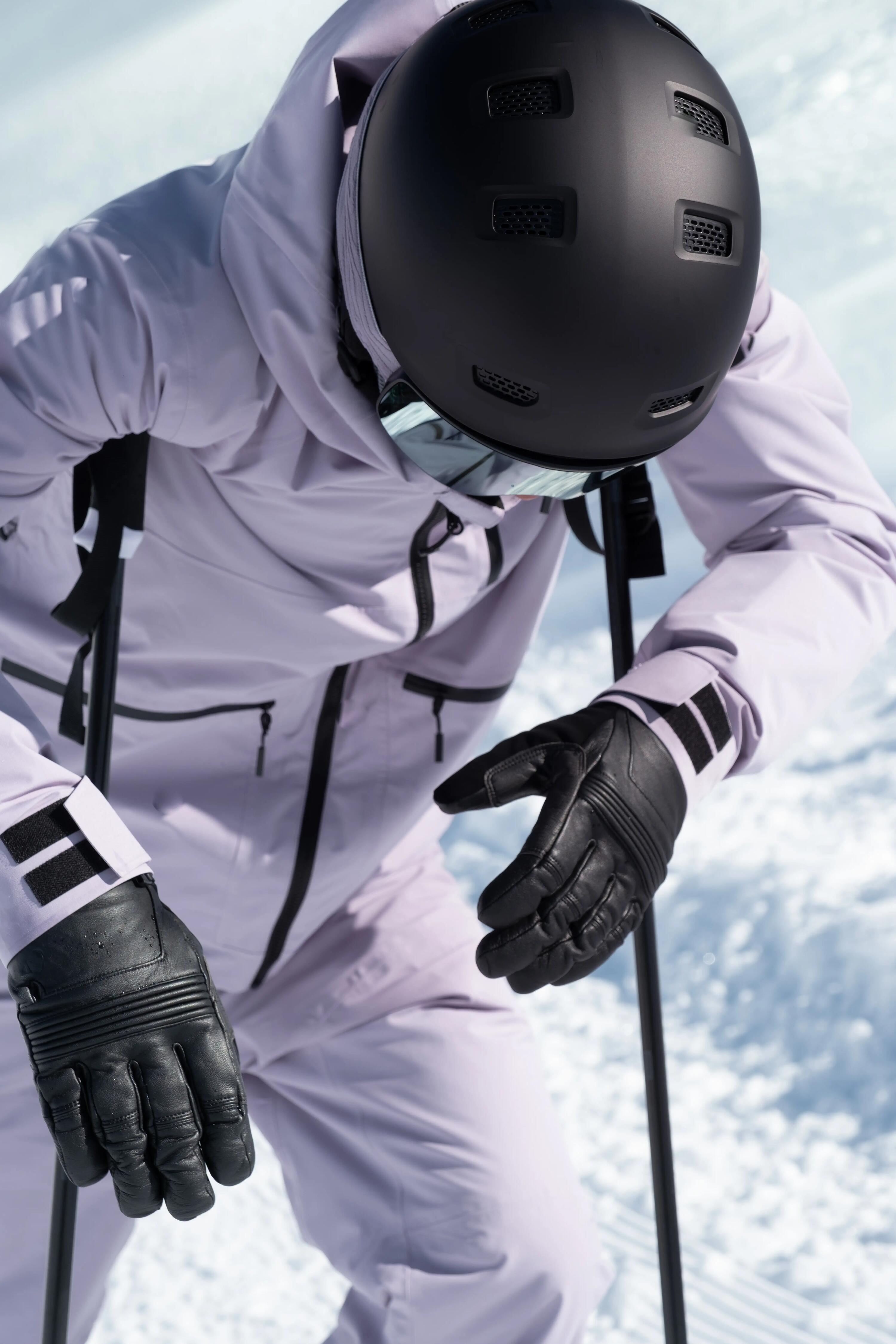 Pánská prodyšná hřejivá lyžařská a snowboardová bunda 500 AM 21/25