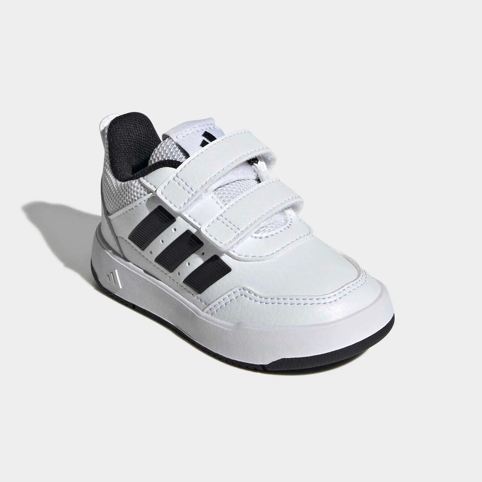 Încălțăminte benzi cu arici Baby gym ADIDAS TENSAUR Alb-Negru Copii 19/21