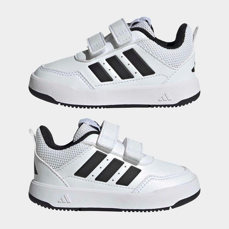 Încălțăminte benzi cu arici Baby gym ADIDAS TENSAUR Alb-Negru Copii