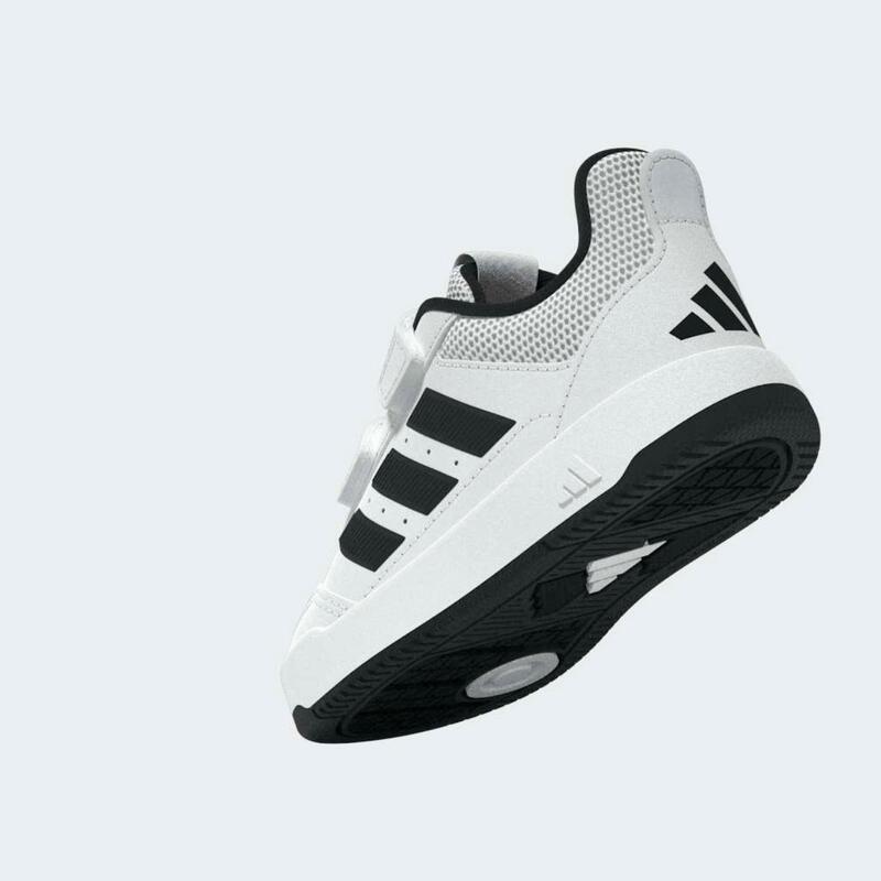 Încălțăminte benzi cu arici Baby gym ADIDAS TENSAUR Alb-Negru Copii
