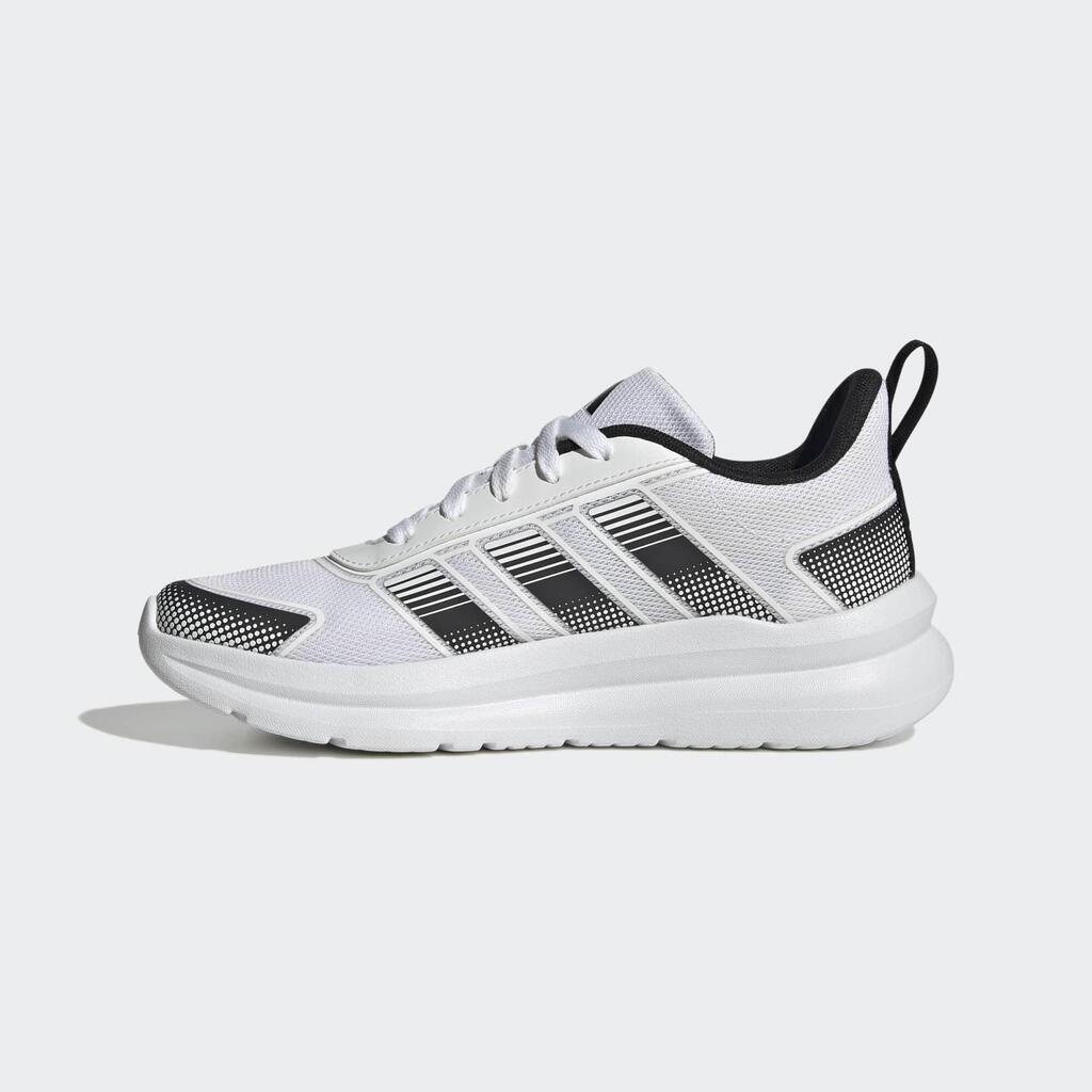 ADIDAS detská športová priedušná obuv čierno-biela