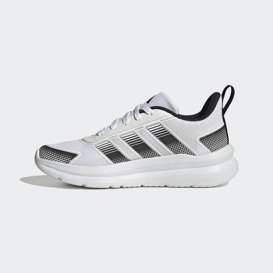 Chaussures de sport respirantes enfant, blanc et noir