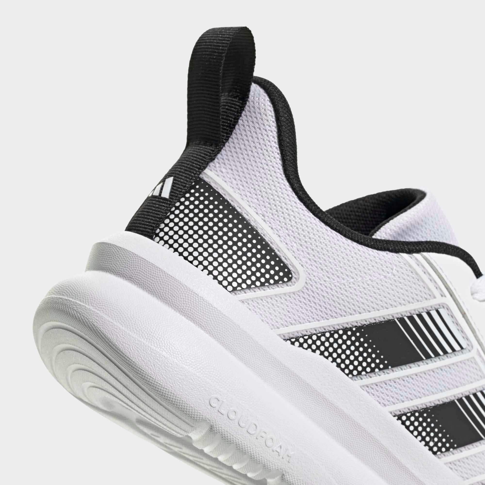 Scarpe da ginnastica bambino traspiranti bianco-nero 3/6