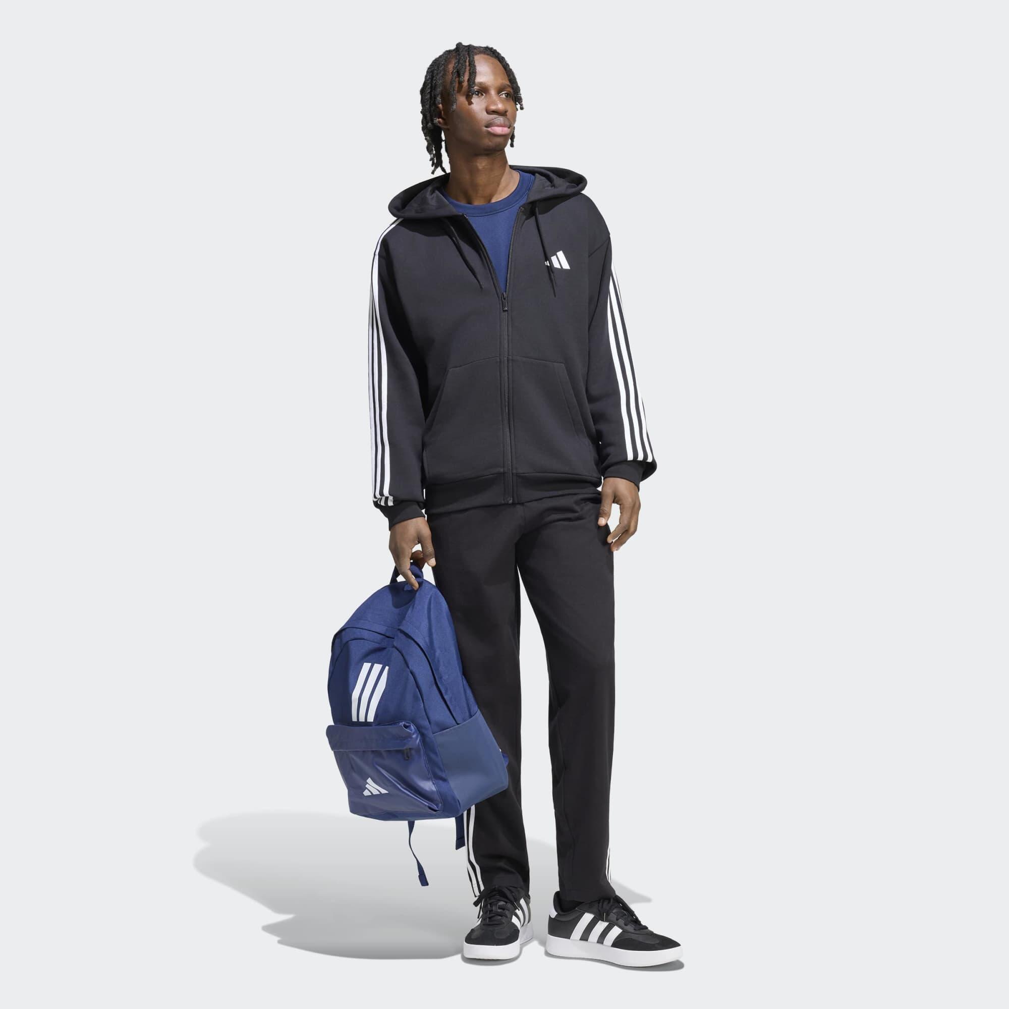 Chaqueta Deportiva Hombre Negro Cálida 3/5