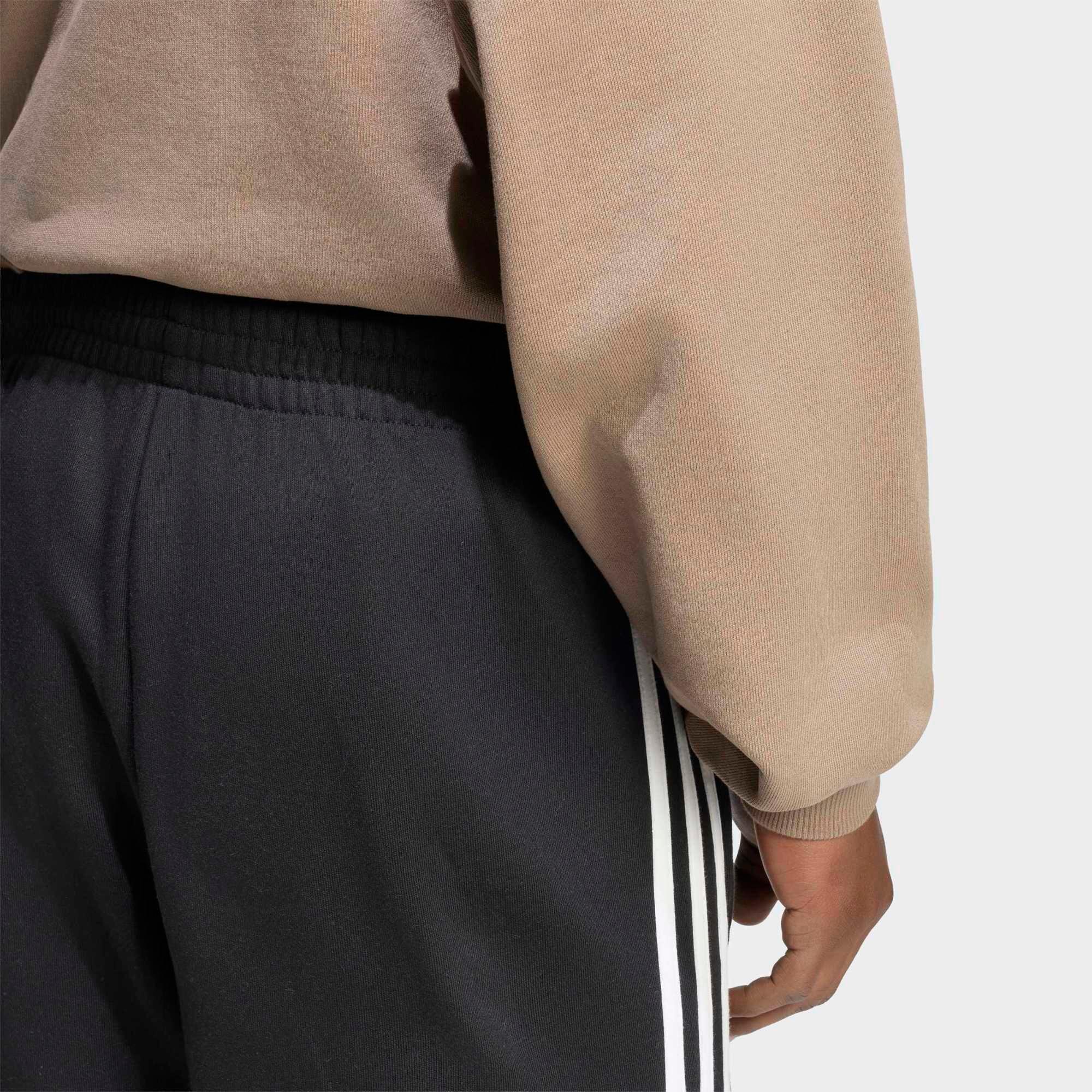 Pantaloni tuta uomo regular fit cotone neri 5/5