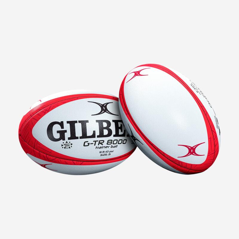 Minge de rugby Mărimea 5 - G-TR8000 alb roșu