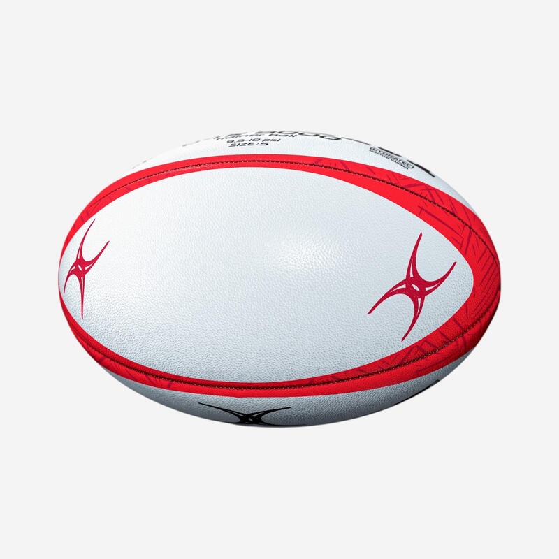 Minge de rugby Mărimea 5 - G-TR8000 alb roșu