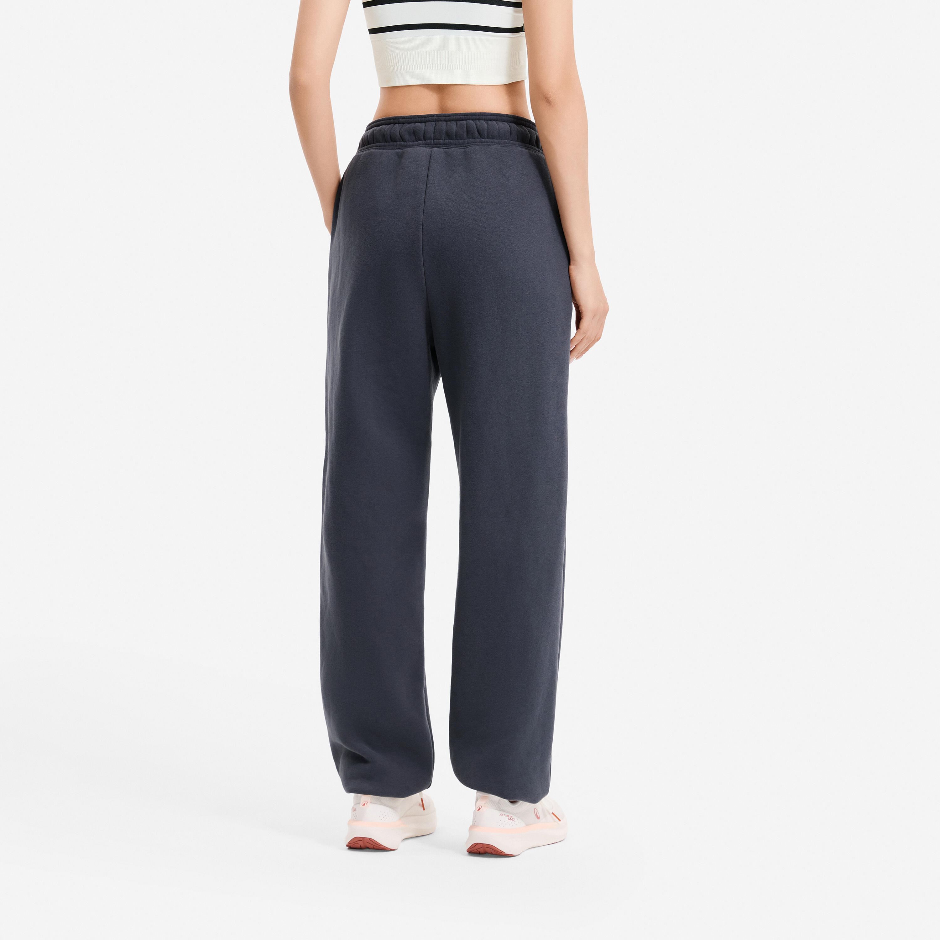 Pantalons Jogger Fitness 520 Dona Gris Pissarra Folgats 3/6