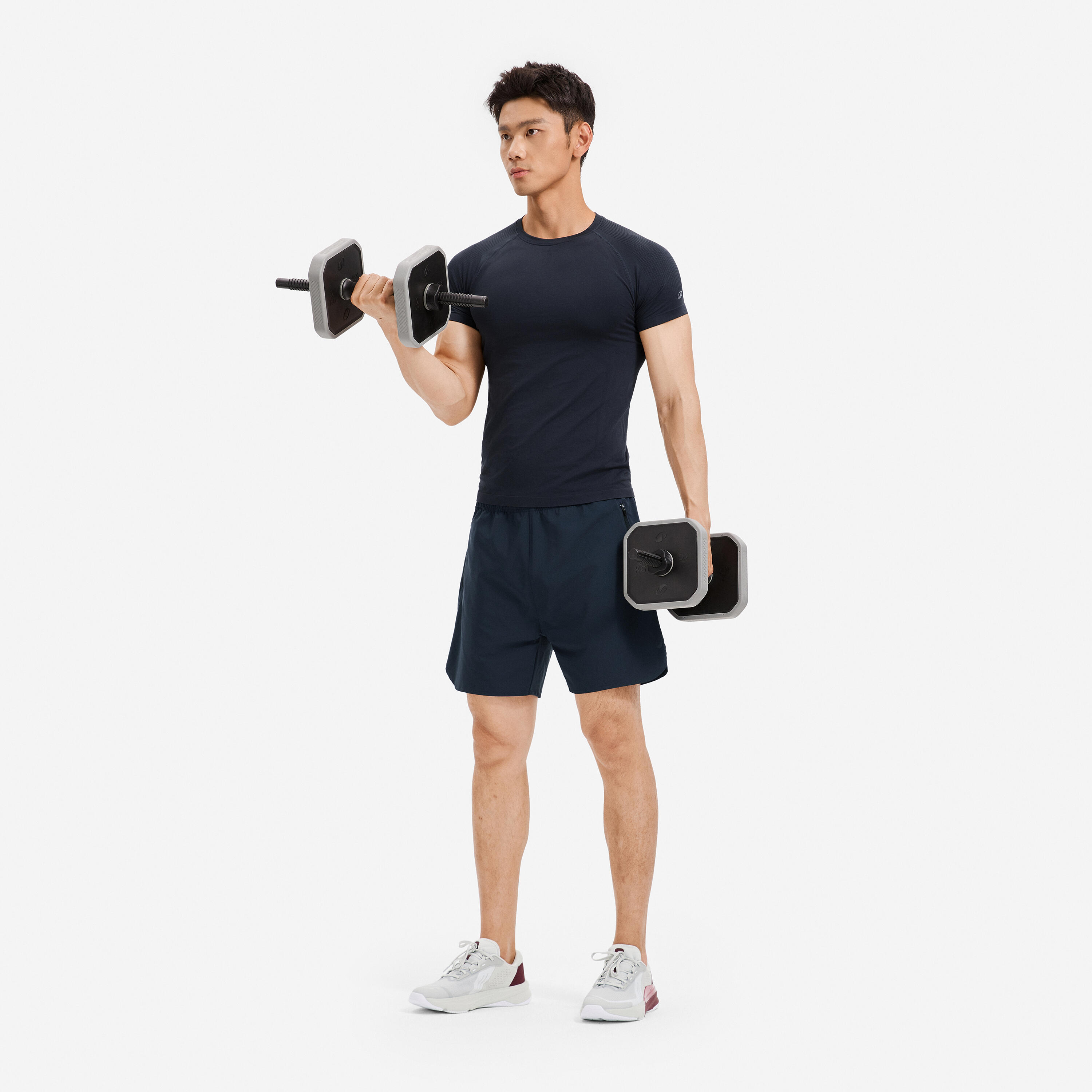 Zapatillas Fitness/Training Energy+ Hombre Gris Sujeción Estabilidad 9/15