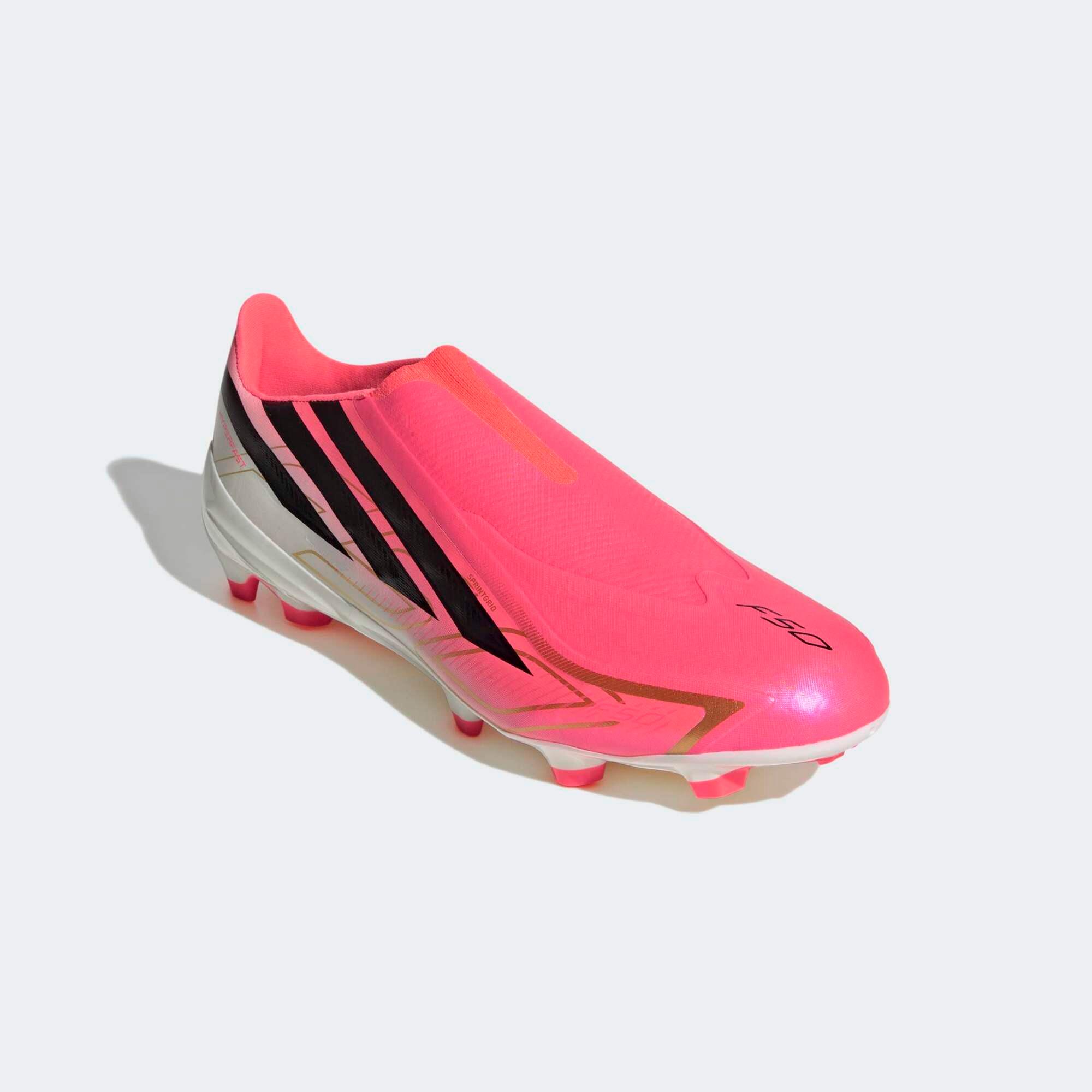 Adidas F50 Hyperfast League ohne Schnürsenkel FG/MG WM-Schuh für Erwachsene 3/19