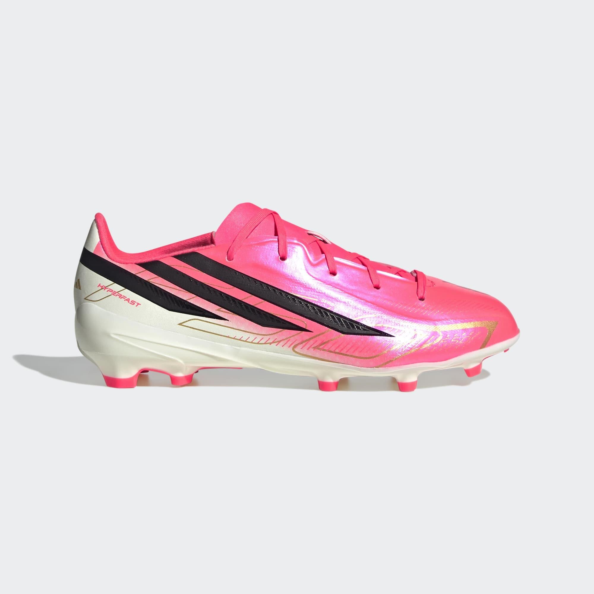Chuteiras Futebol F50 Hyperfast League FG/MG Campeonato Mundial criança
