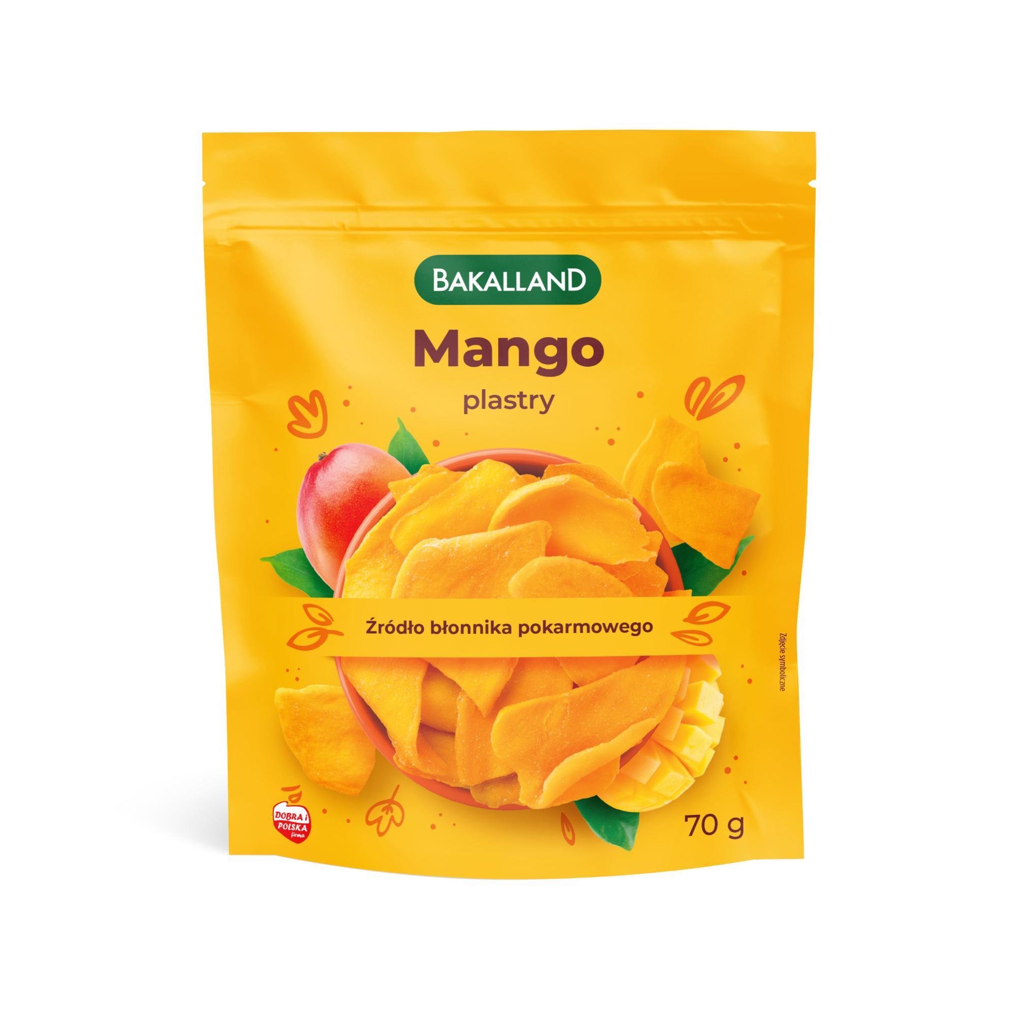 Bakalland Mango plastry 70g