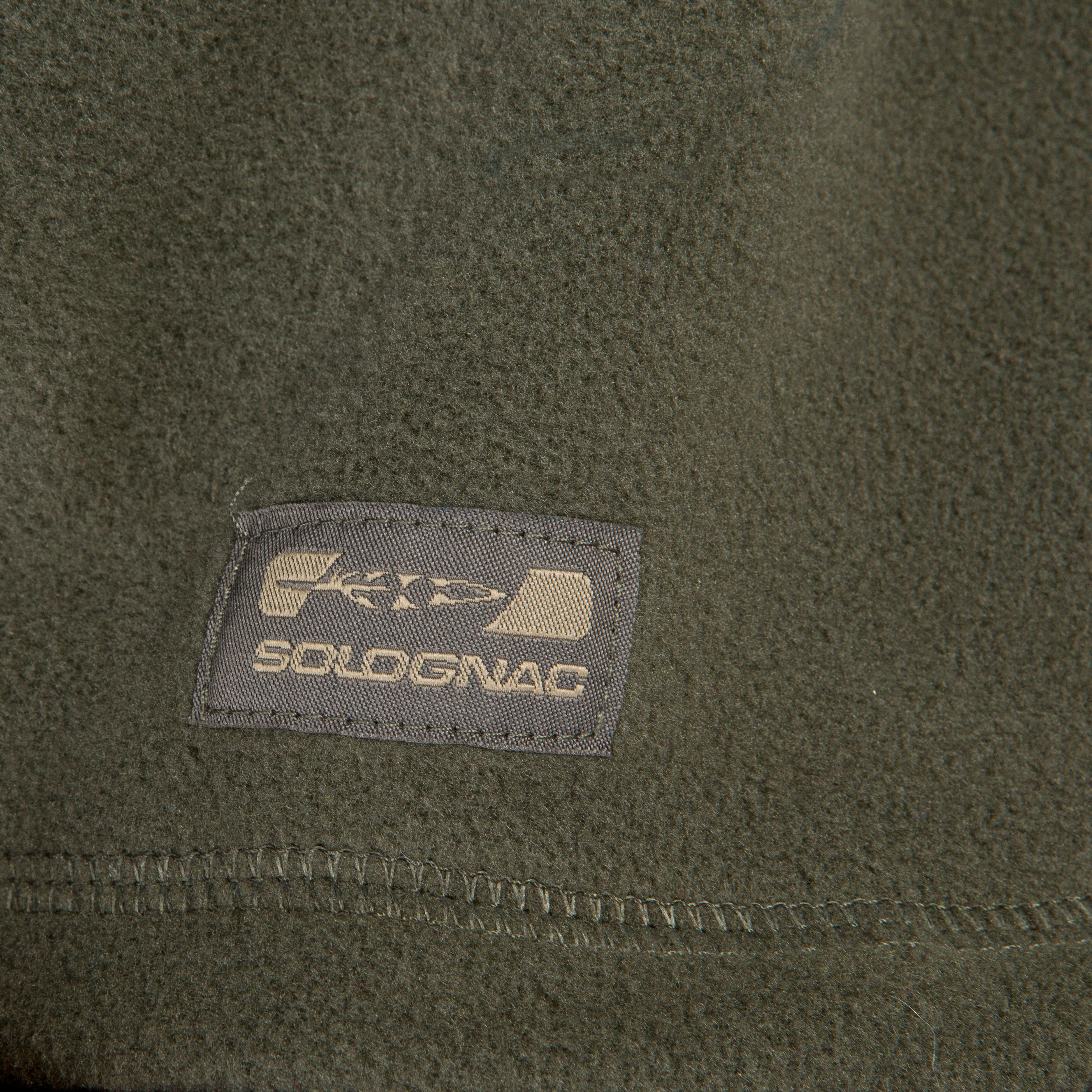 Warm Balaclava - 100 Green - SOLOGNAC