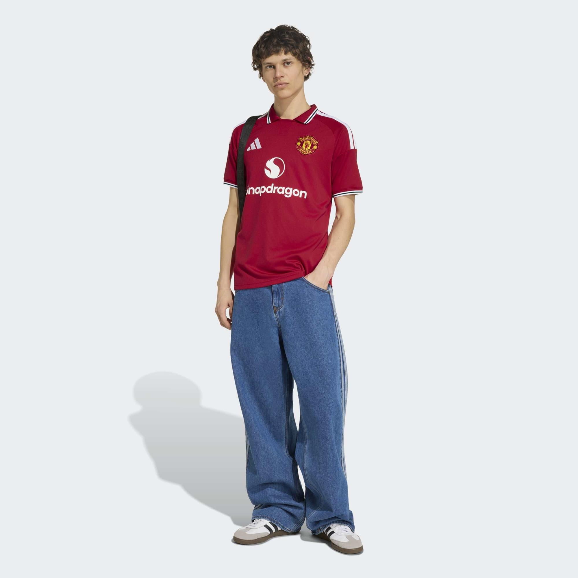 Camisola Principal de Futebol Adulto Manchester United 26/27 3/7