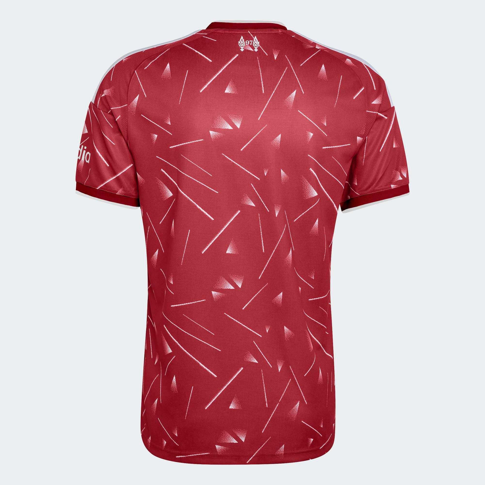 Camisola principal Liverpool FC Adidas Burgundy 8/8