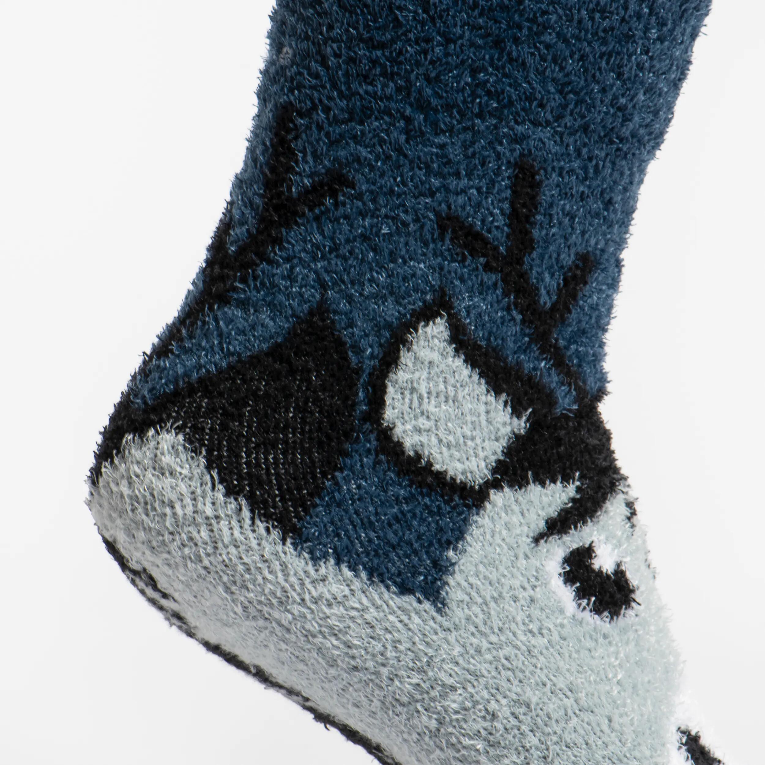 Warme paardrijsokken Sweet & Warm blauw maat 32 - 37 6/6