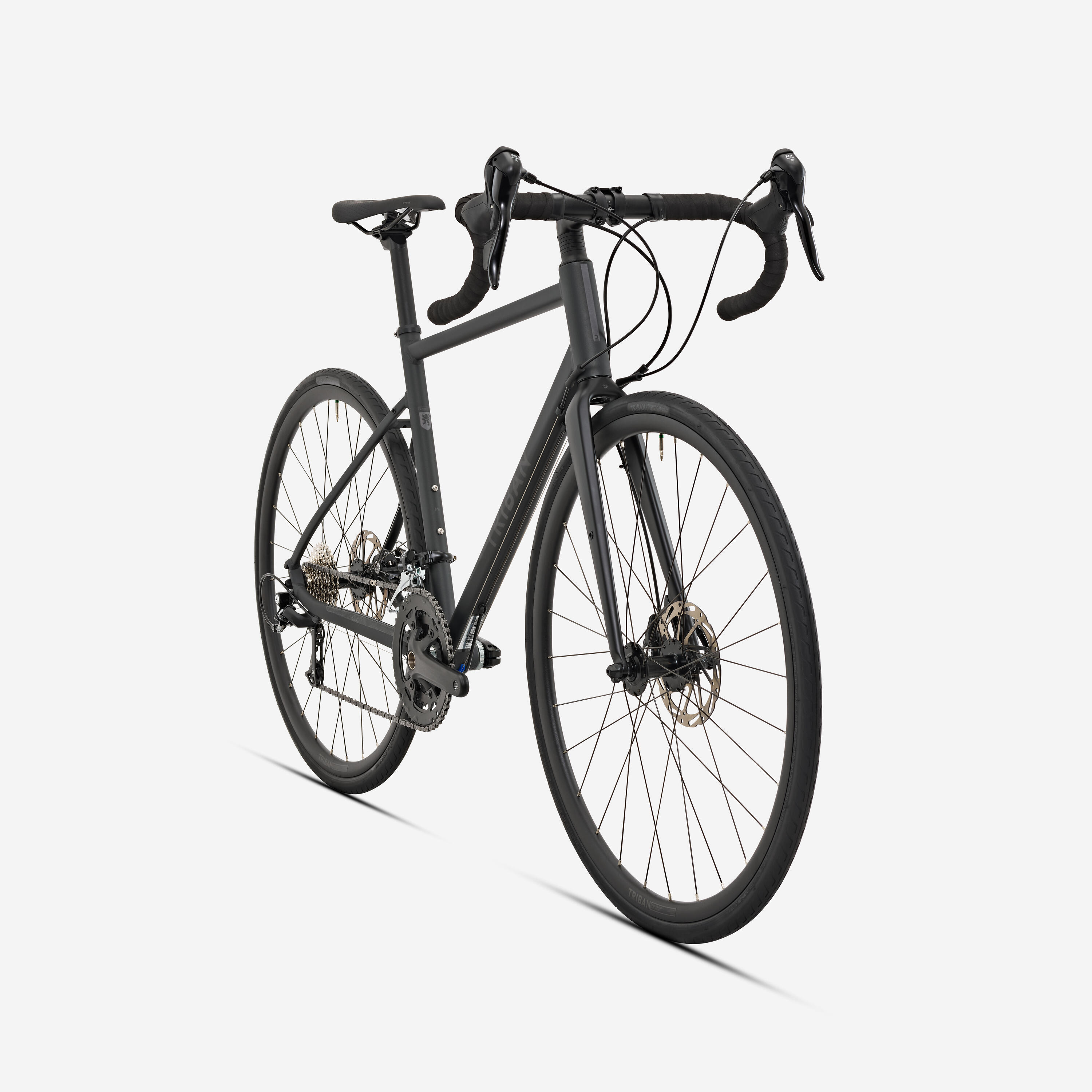 Seconde vie - Vélo de route Microshift 9V, RC500 Gris 2/11