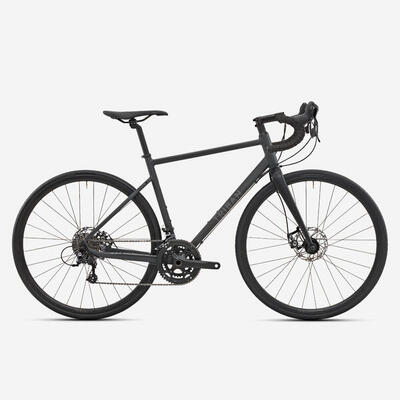 Tweedehands racefiets rc500 microshift 9-speed grijs