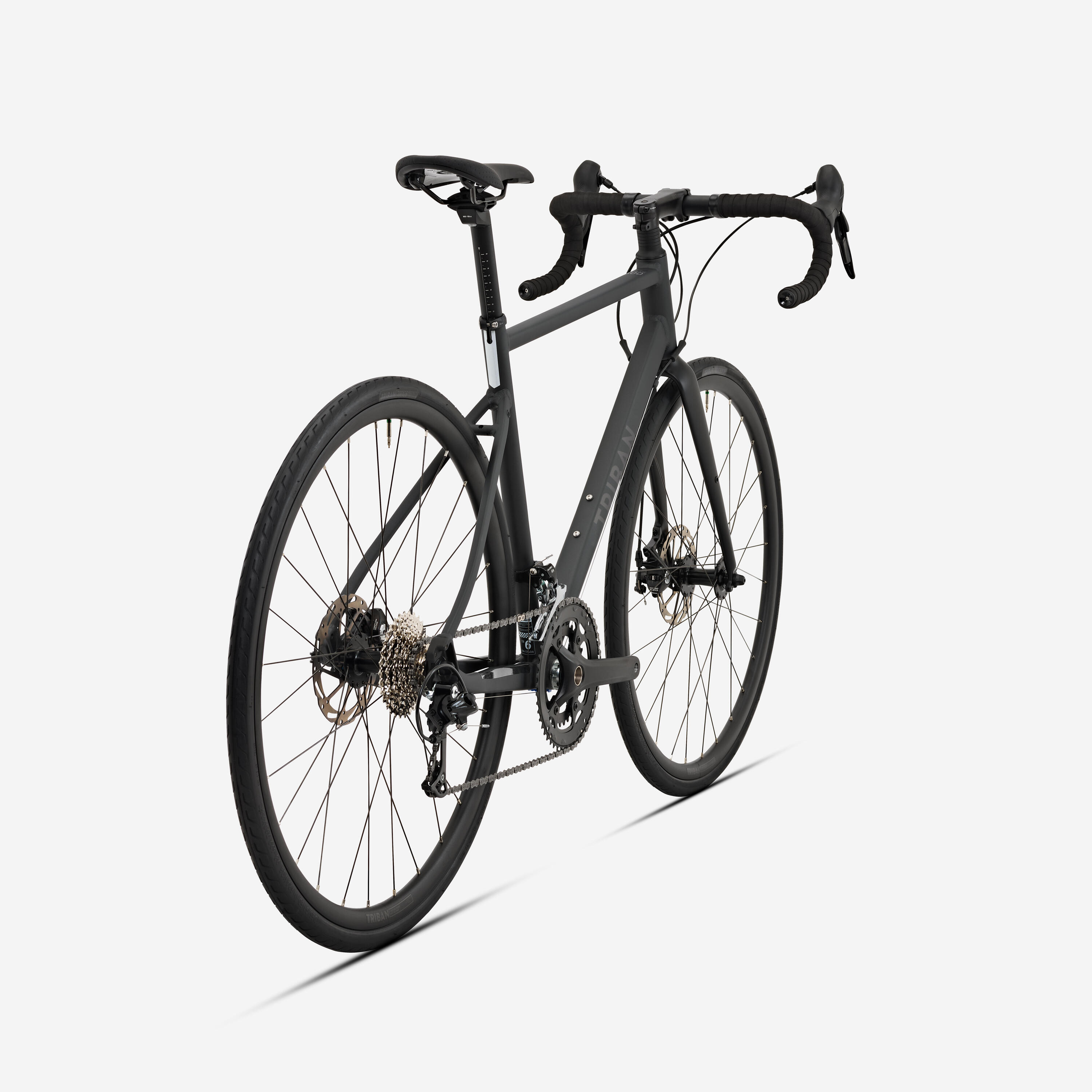 Seconde vie - Vélo de route Microshift 9V, RC500 Gris 3/11