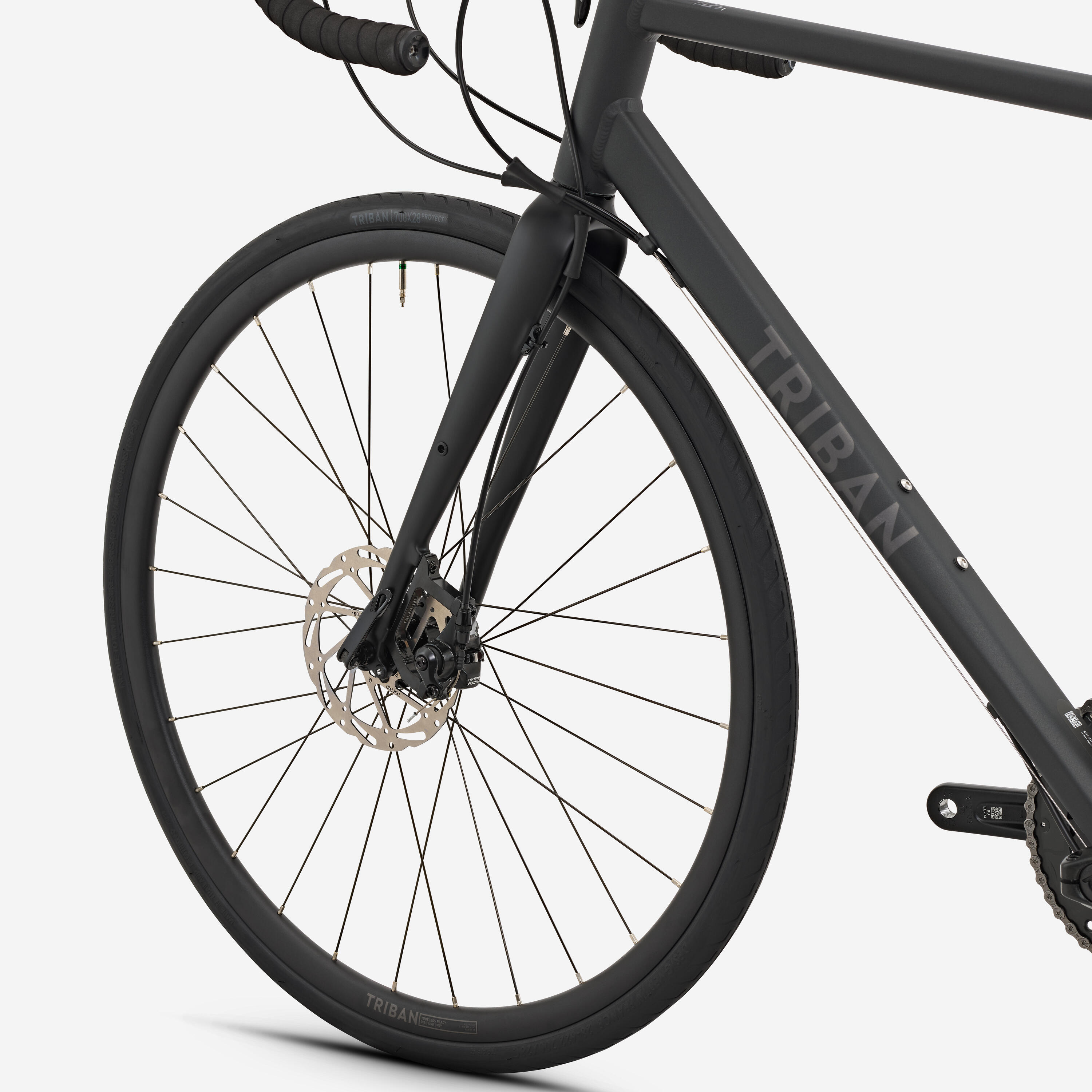 Seconde vie - Vélo de route Microshift 9V, RC500 Gris 6/11