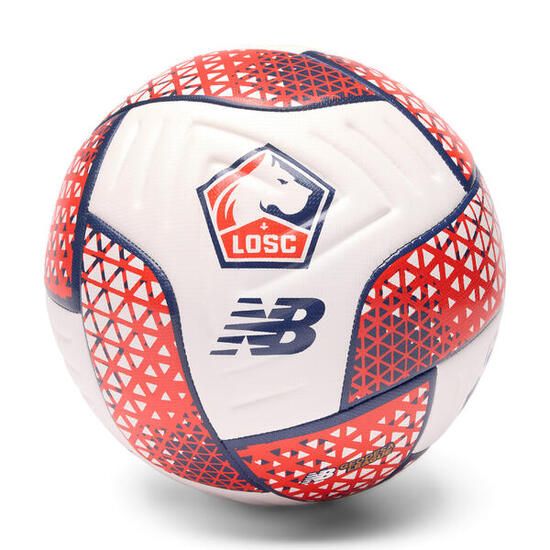 BALLON DE FOOT LOSC BLANC ROUGE TAILLE 5 NEW BALANCE SAISON 26/27
