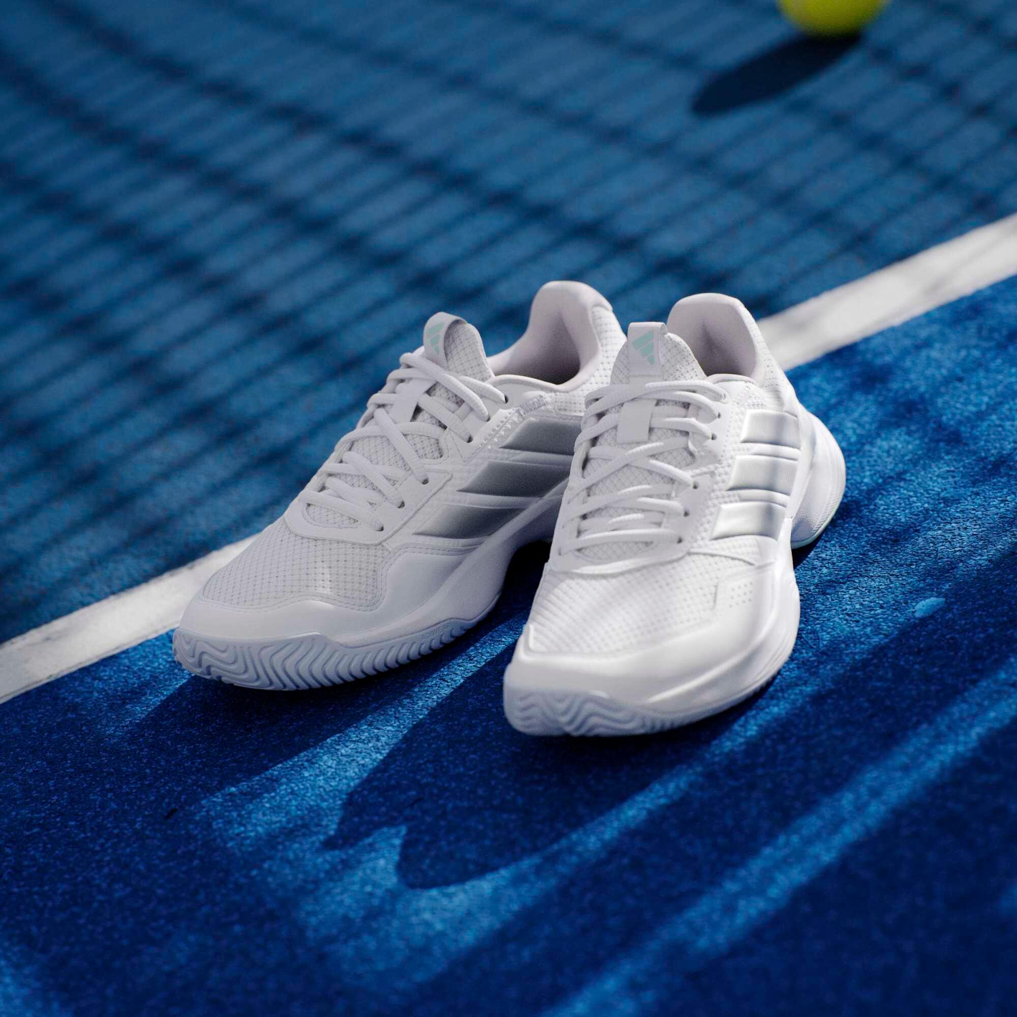 Scarpe tennis donna ADIDAS GAMECOURT 3 multicourt bianco-argento 12/17