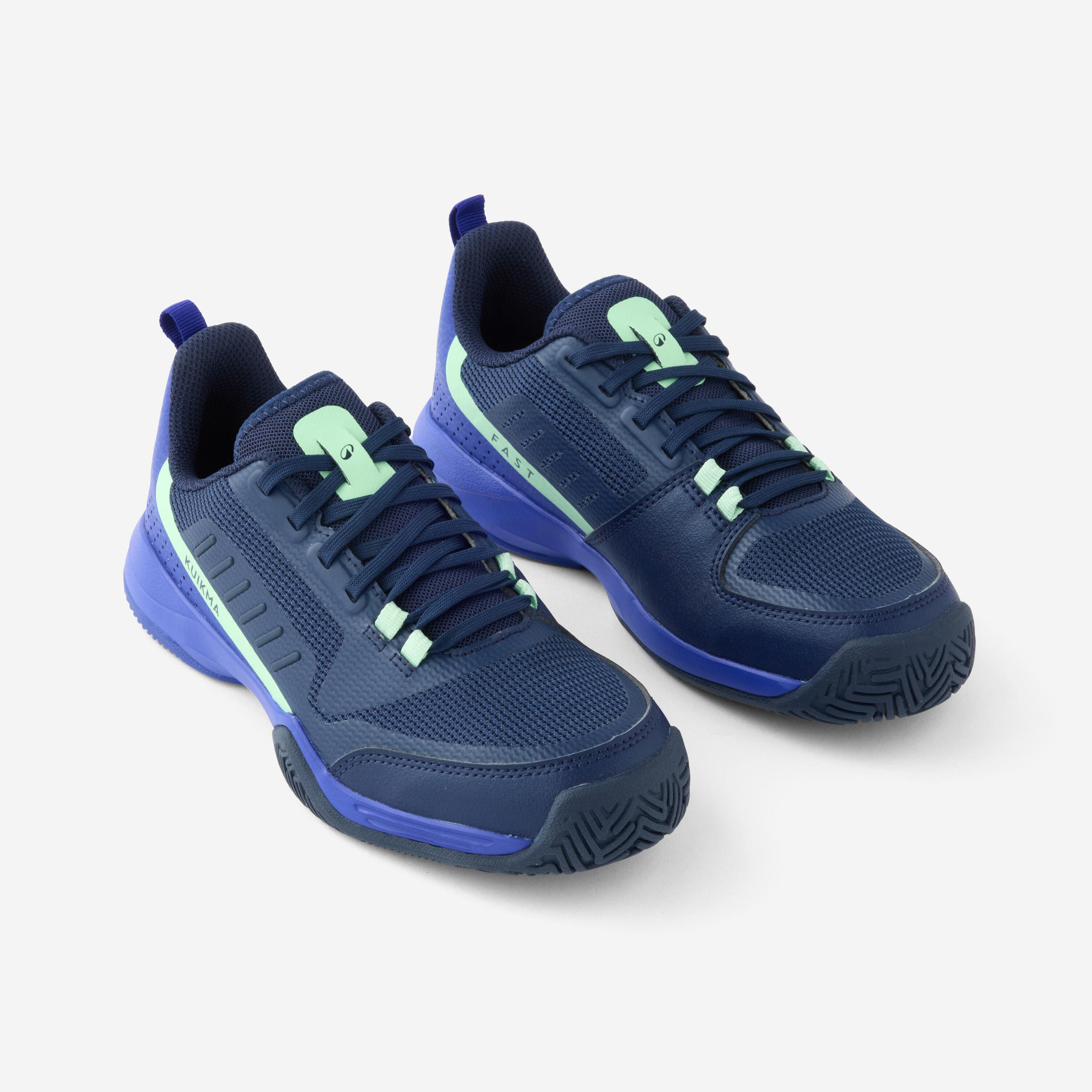 CHAUSSURES TENNIS ENFANT - TS500 FAST JR LACE NIGHTSKY 2/5