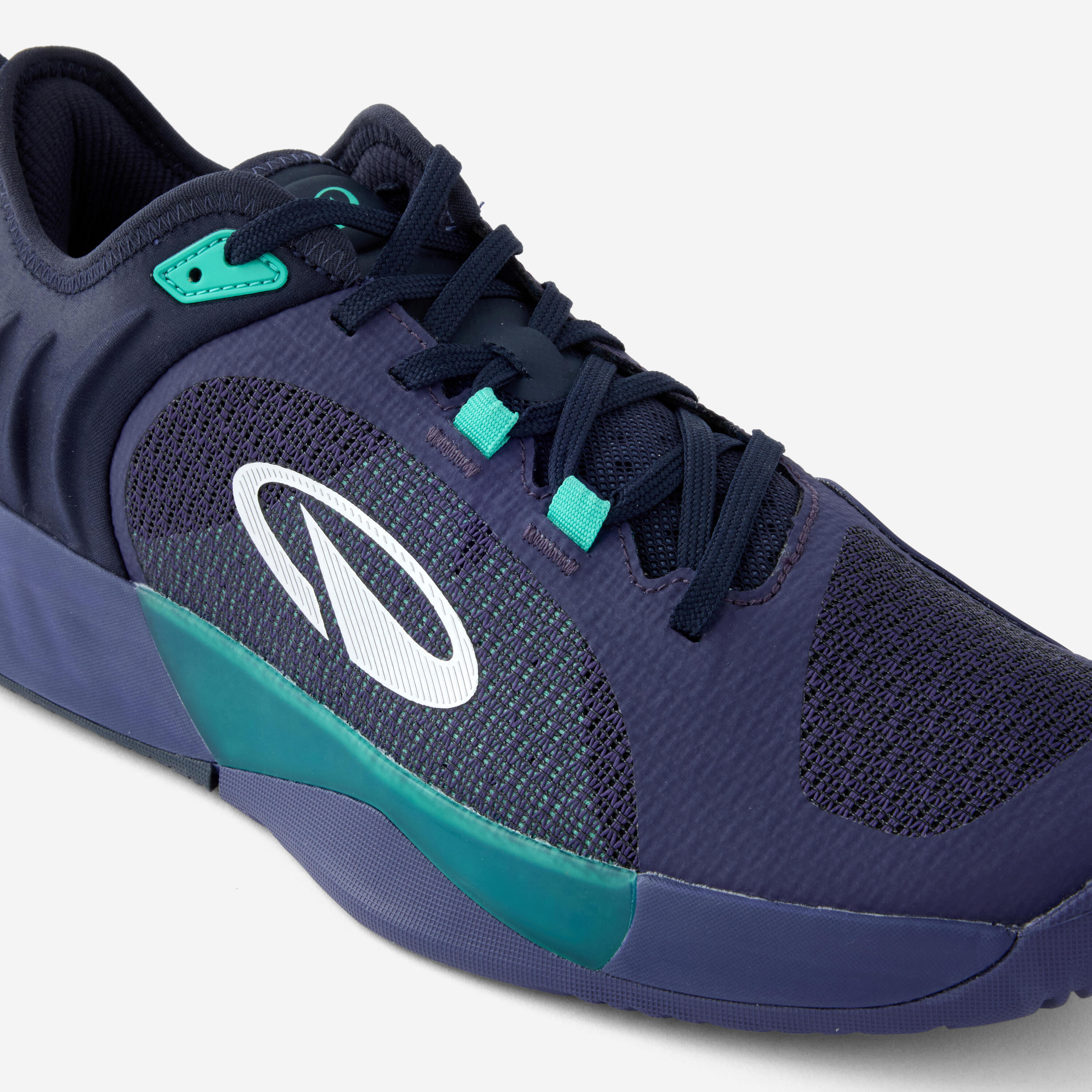Tennisschoenen Unrupt Team heren multicourt paars 3/5