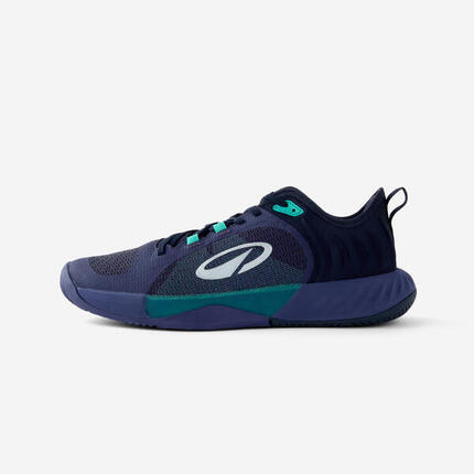 Chaussures de tennis multicourt confortables homme, Unrupt team violet vert