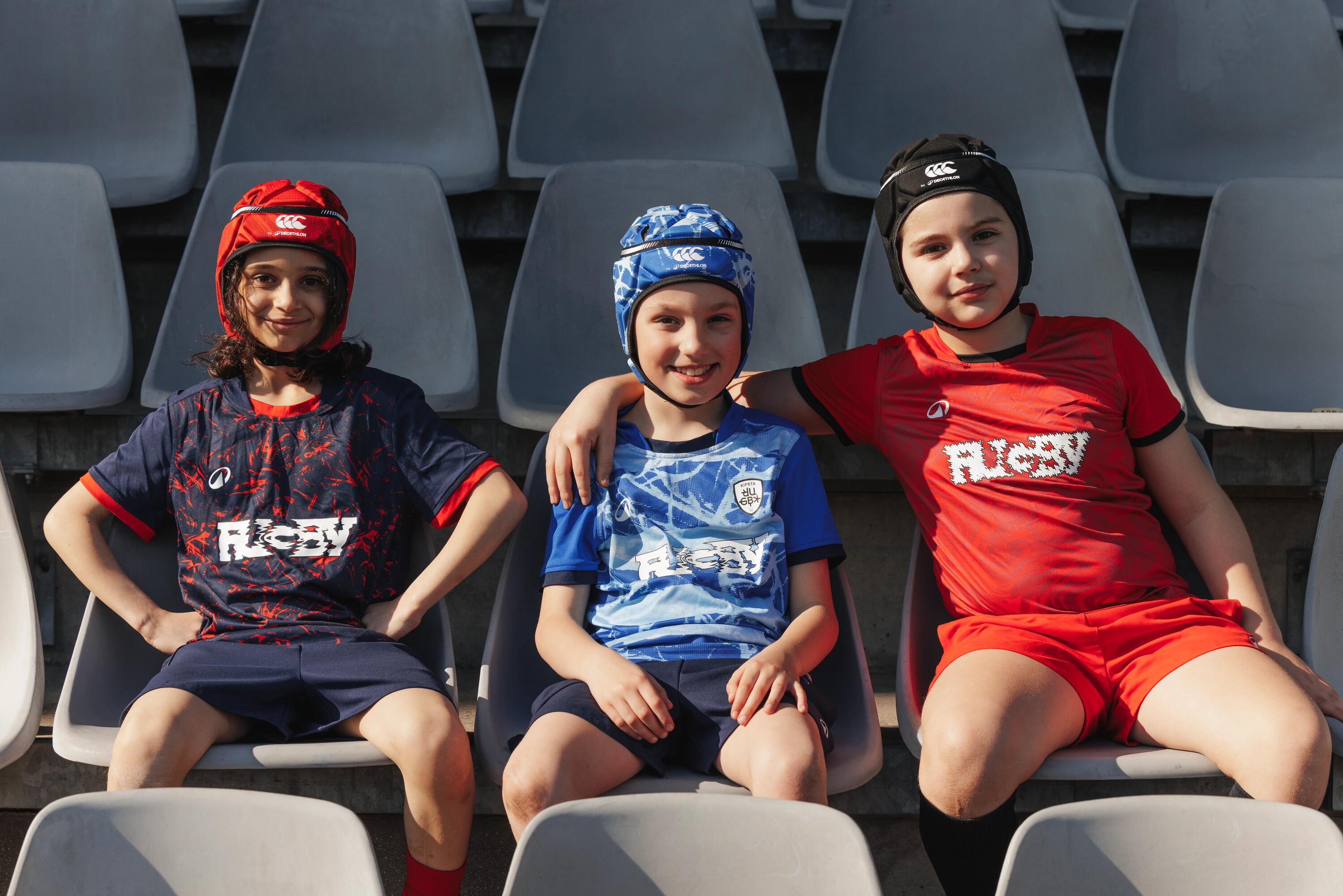 Casco de rugby R500 Niños y Adultos Decathlon | Canterbury azul 7/12