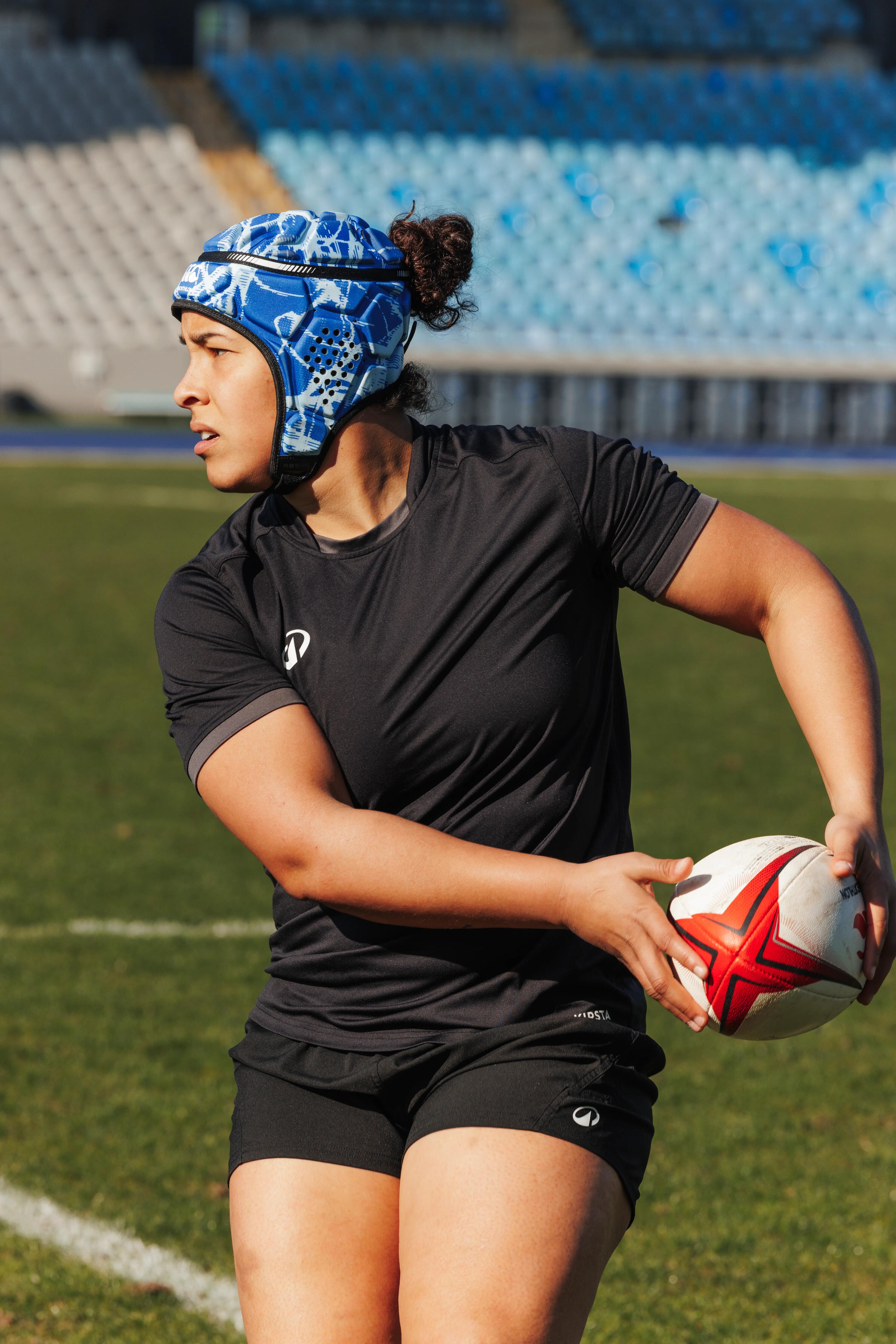 Casco de rugby R500 Niños y Adultos Decathlon | Canterbury azul 10/12