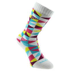 Chaussette ski enfant fille FIRSTHEAT LTD WEDZE