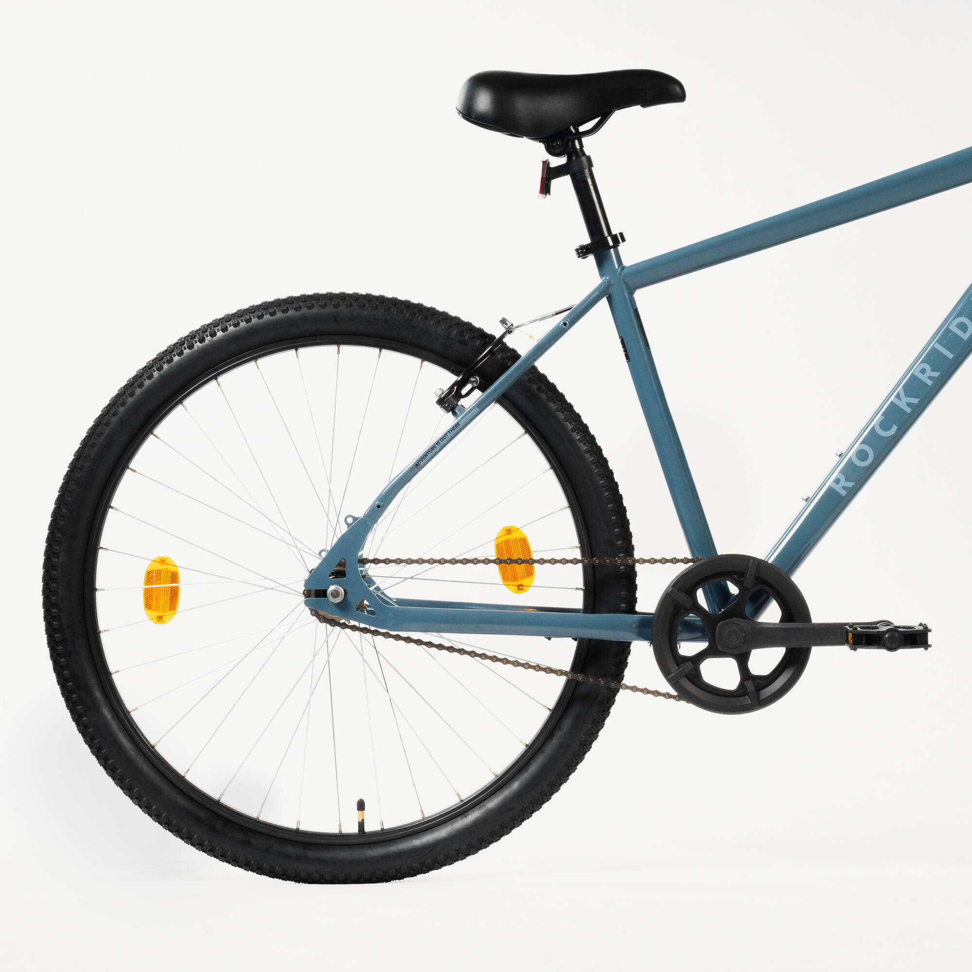 A durable, single-speed, bicycle built to comfortably navigate on rugged roads. -  3