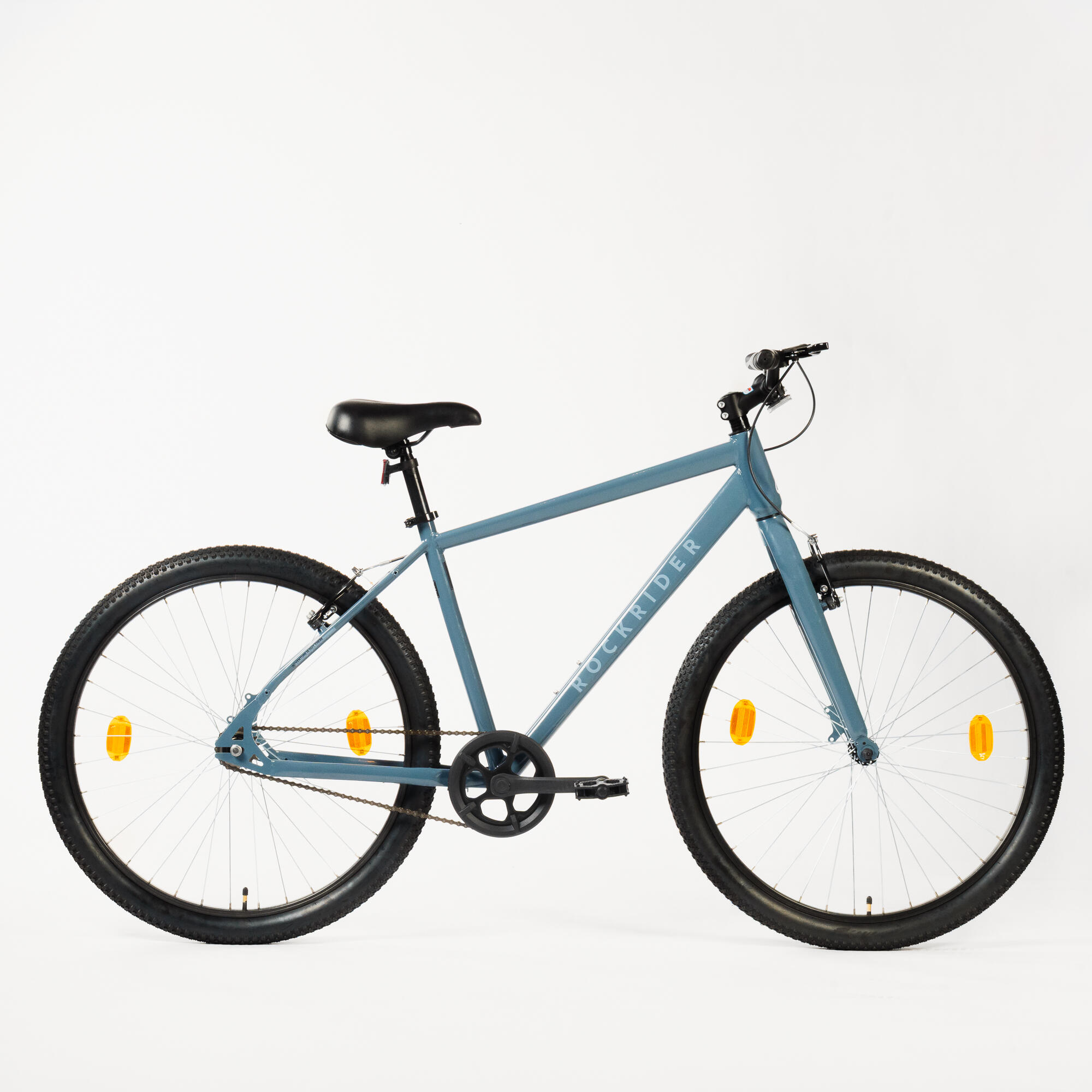 rockrider A durable, single-speed, bicycle built to comfortably navigate on rugged roads.-picture-23