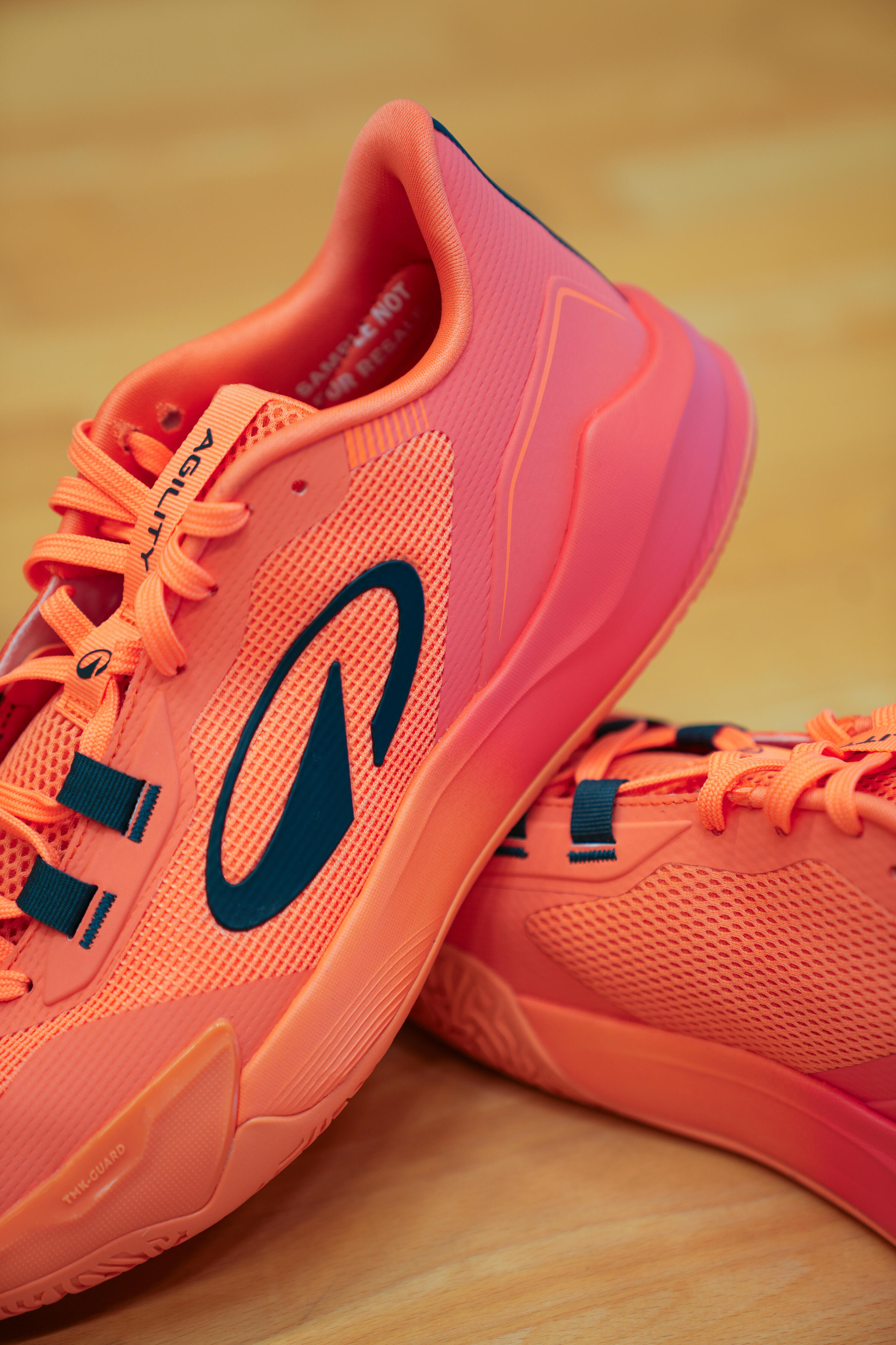 Scarpe pallamano adulto HB500 AGILITY Limited arancioni 2/12
