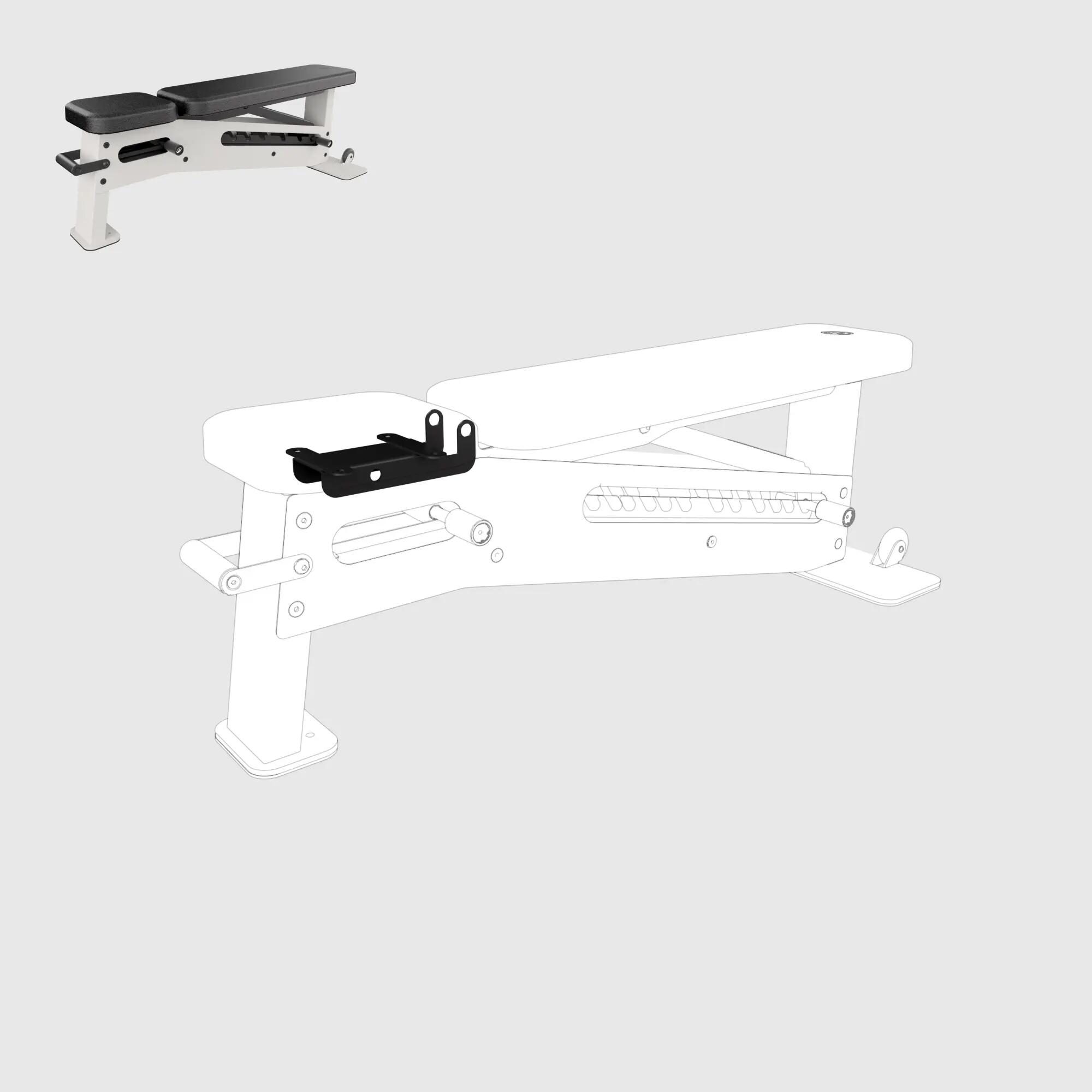 Structure siège, pièce détachée Banc pro inclinable 3/3