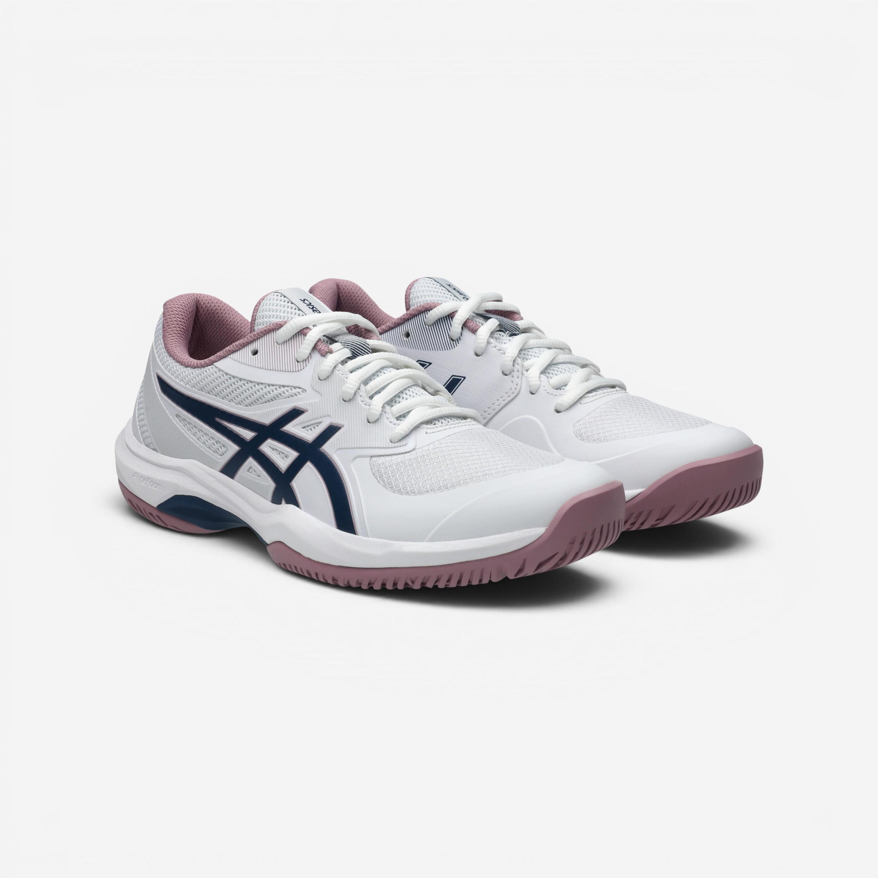 Women's Multicourt Tennis Shoes - Asics Game FF White Purple 2/8