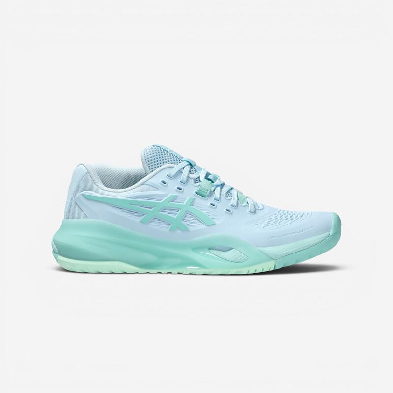 Încălțăminte tenis orice suprafață, Asics Gel Resolution X Verde Damă
