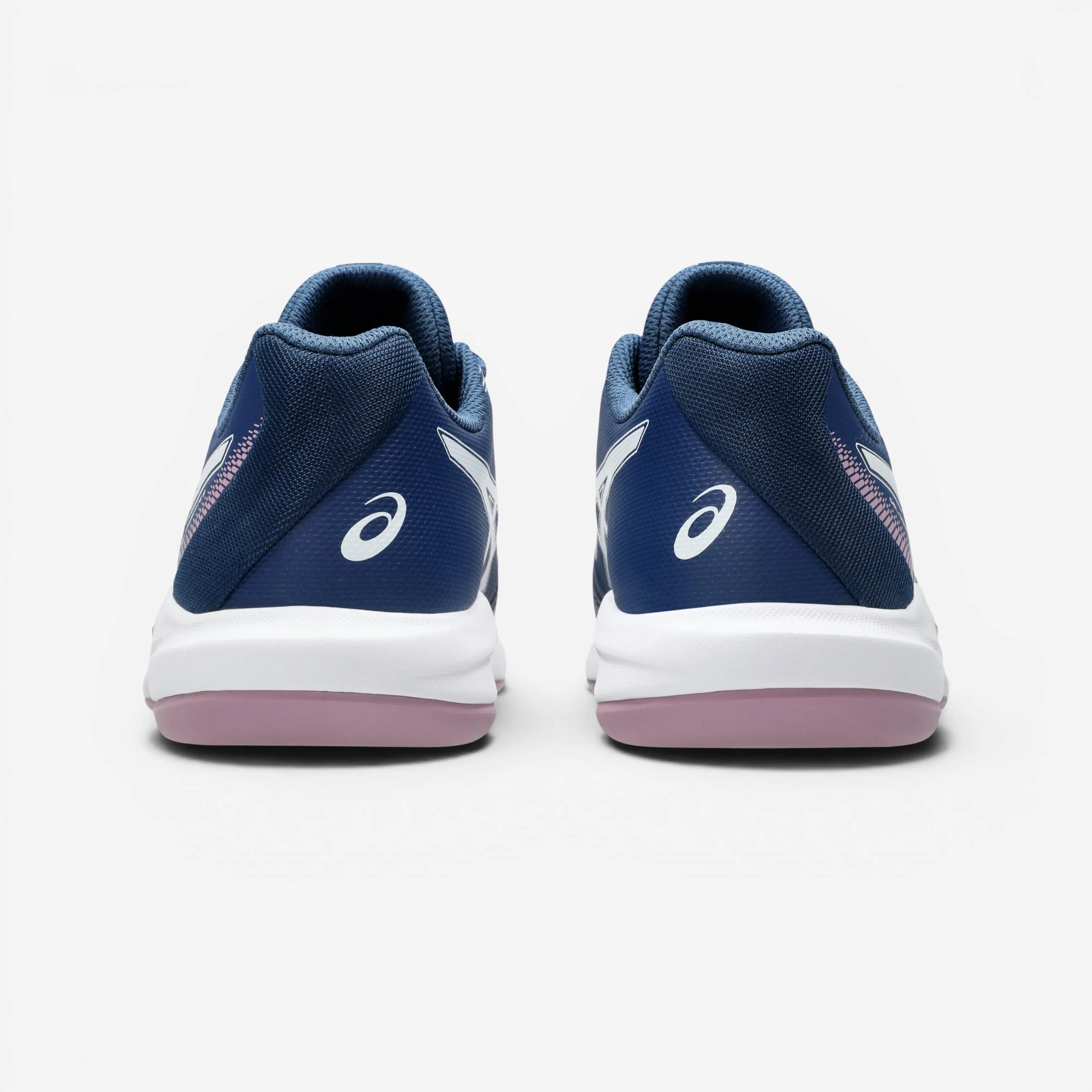Sabatilles de tennis moqueta dona, Asics Gel Dedicate 9 blau 8/8