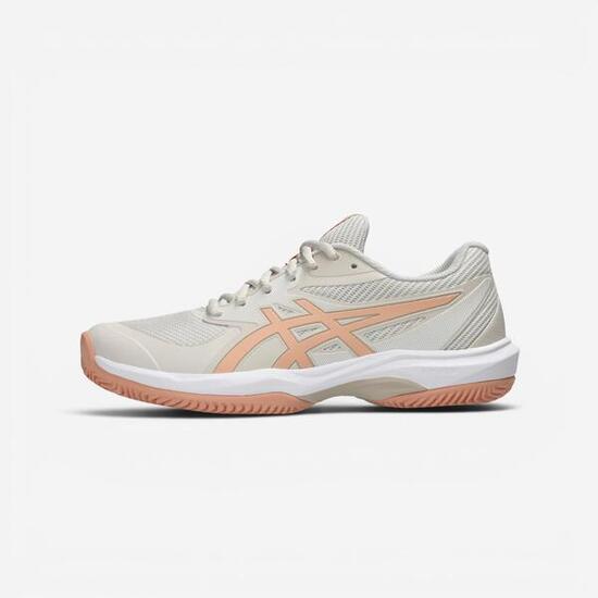 Chaussures de tennis terre battue femme, Game FF 10 beige rose